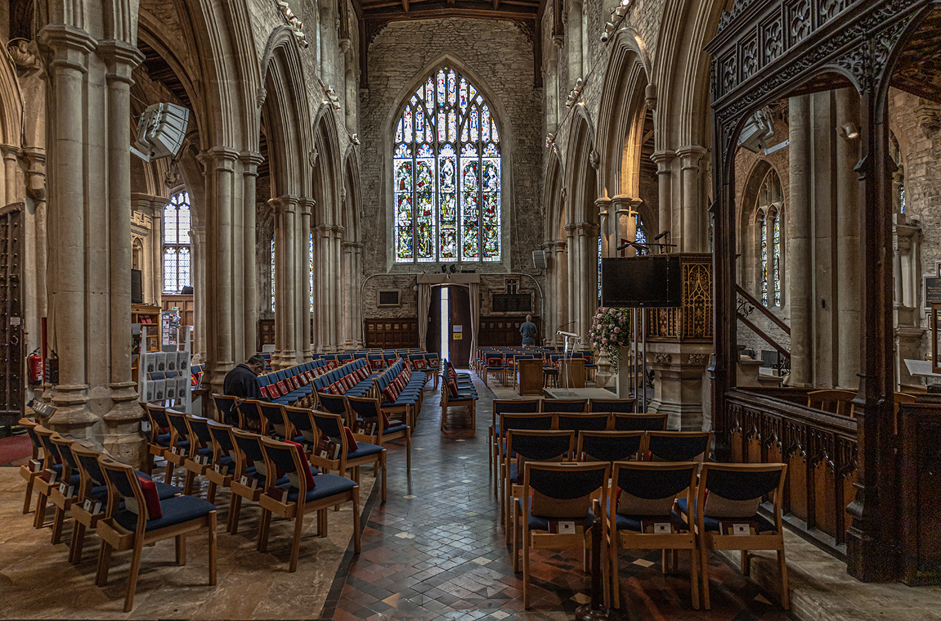 Kirche von Burford  (Oxfordshire)