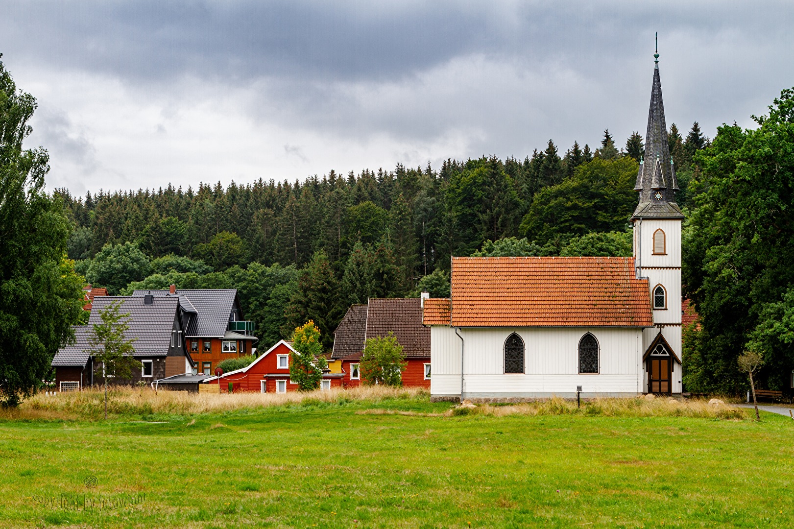 kleine Holzkirche in Elend/Harz
