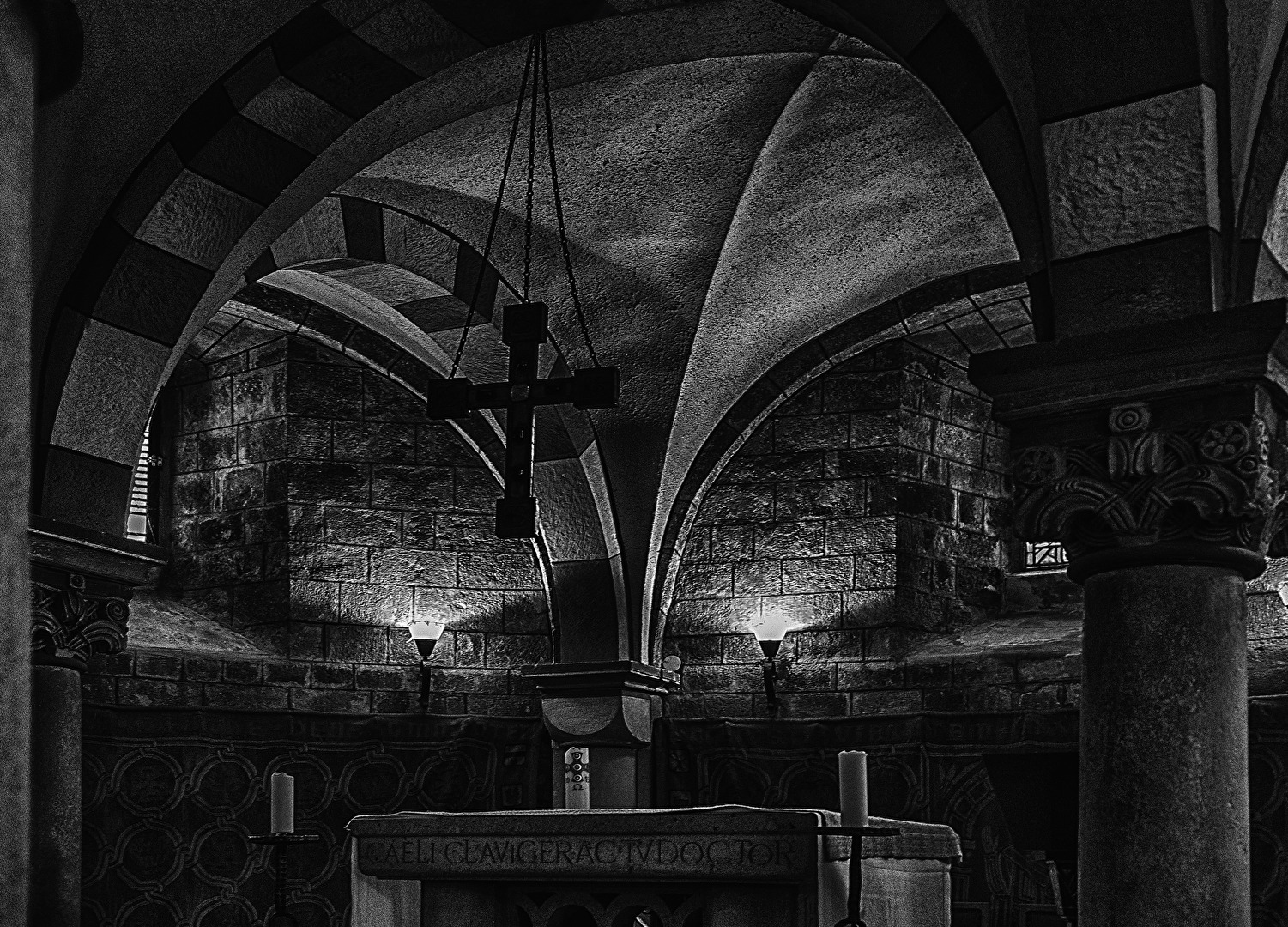 Krypta der Abteikirche Marai Laach