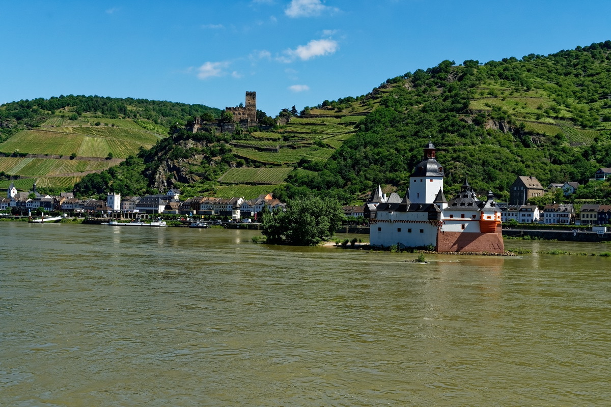 Zollstadtion Pfalz Grafenstein & Burg Gutenfels