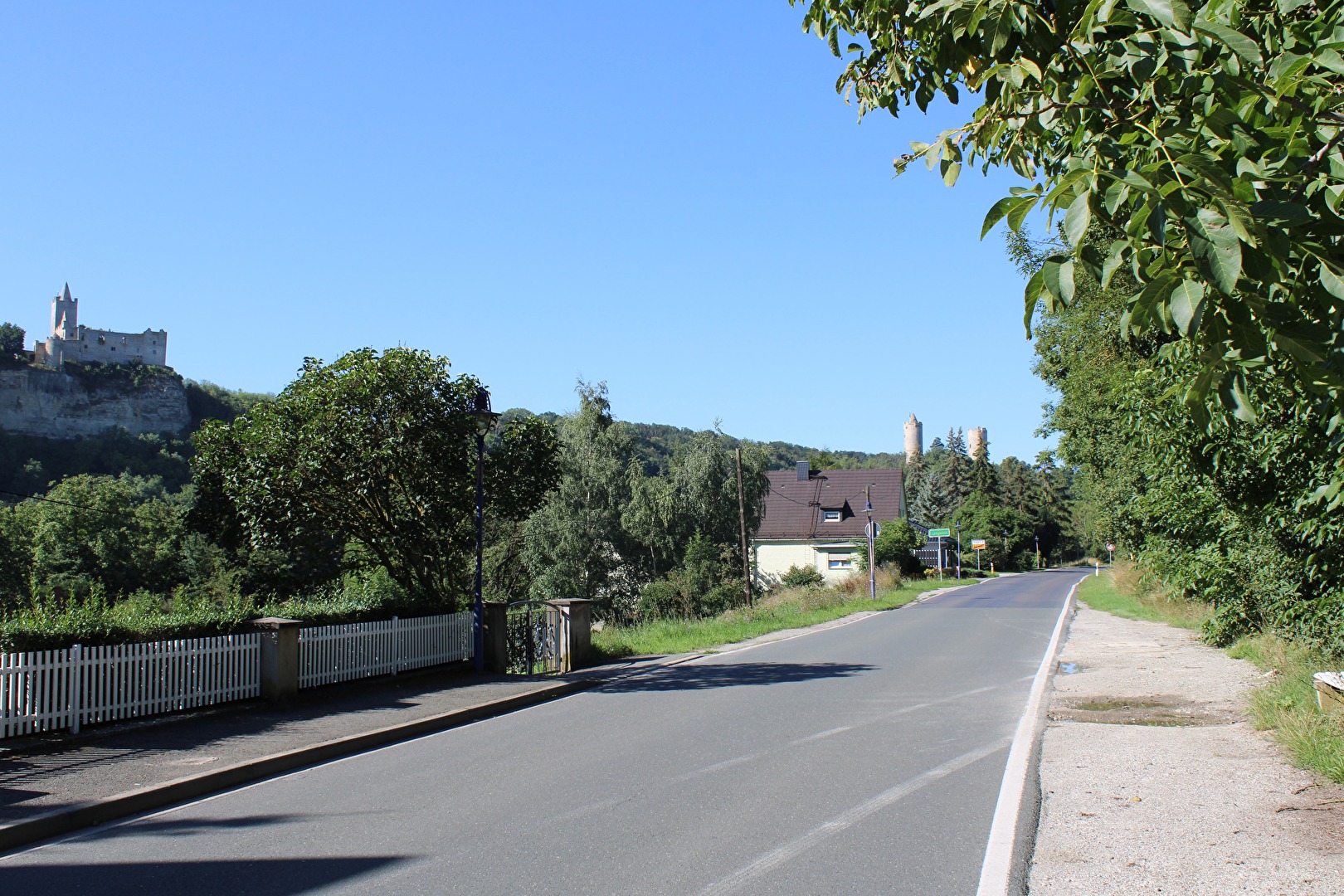 Die Straße nach Großheringen