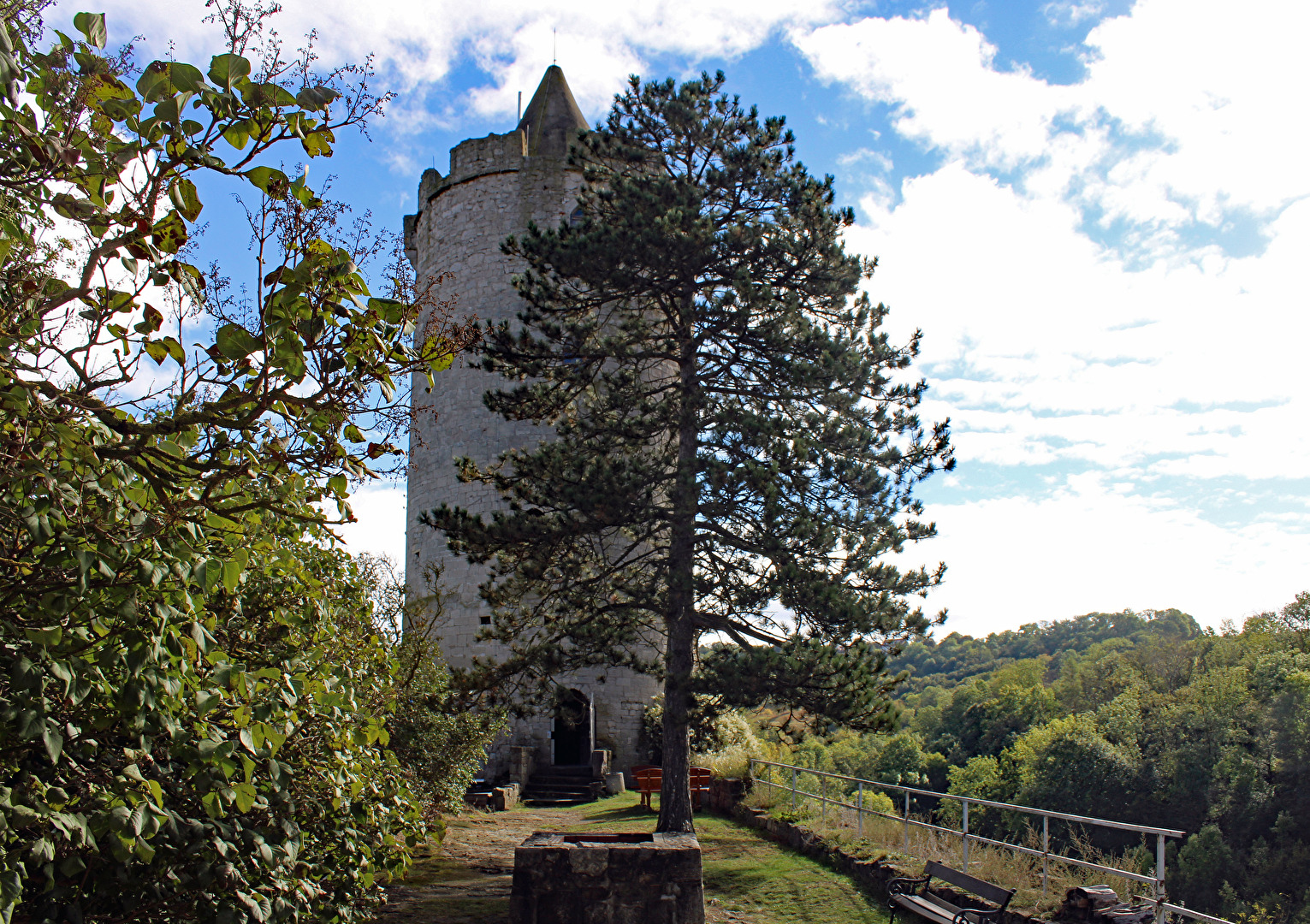 Burg Saaleck der Ostturm