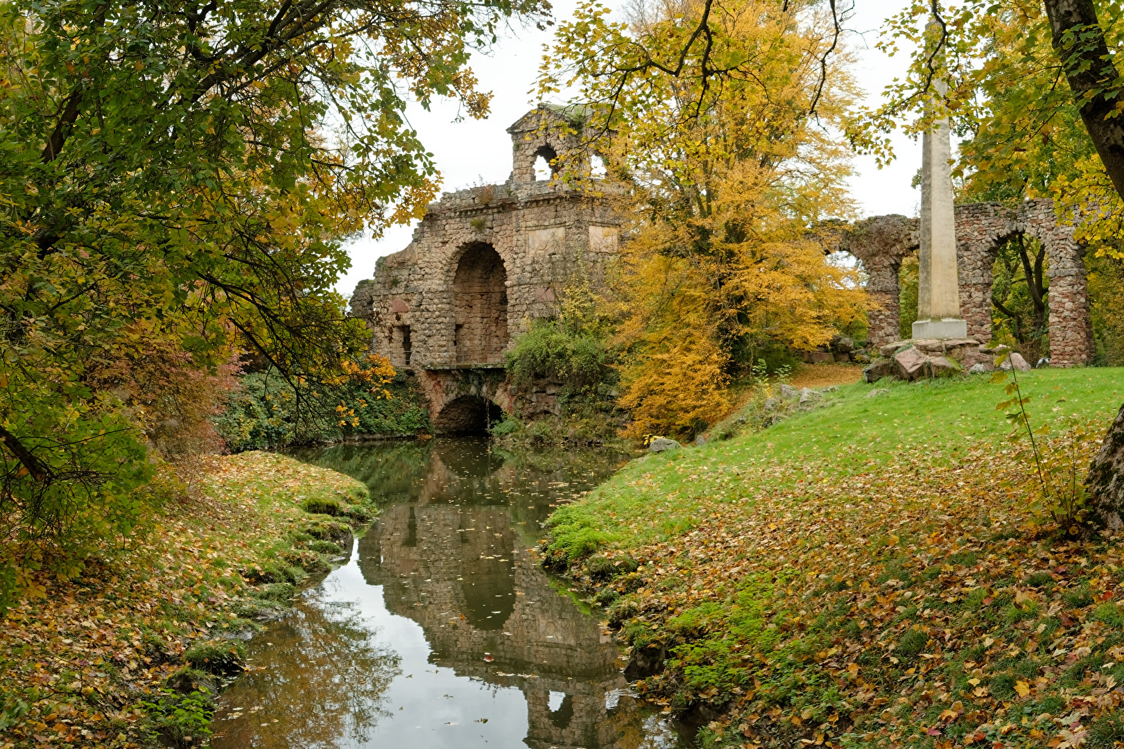 Tempel der Botanik,Römisches Wasserkastell