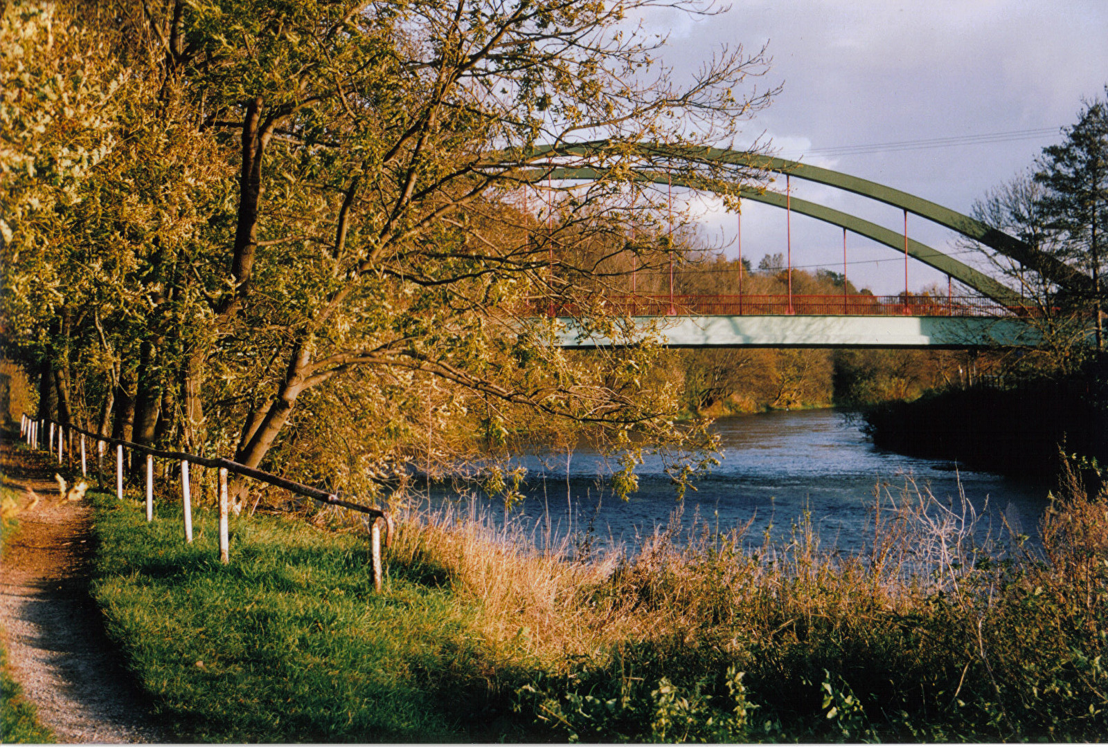 Die Hennbrücke in Naumburg