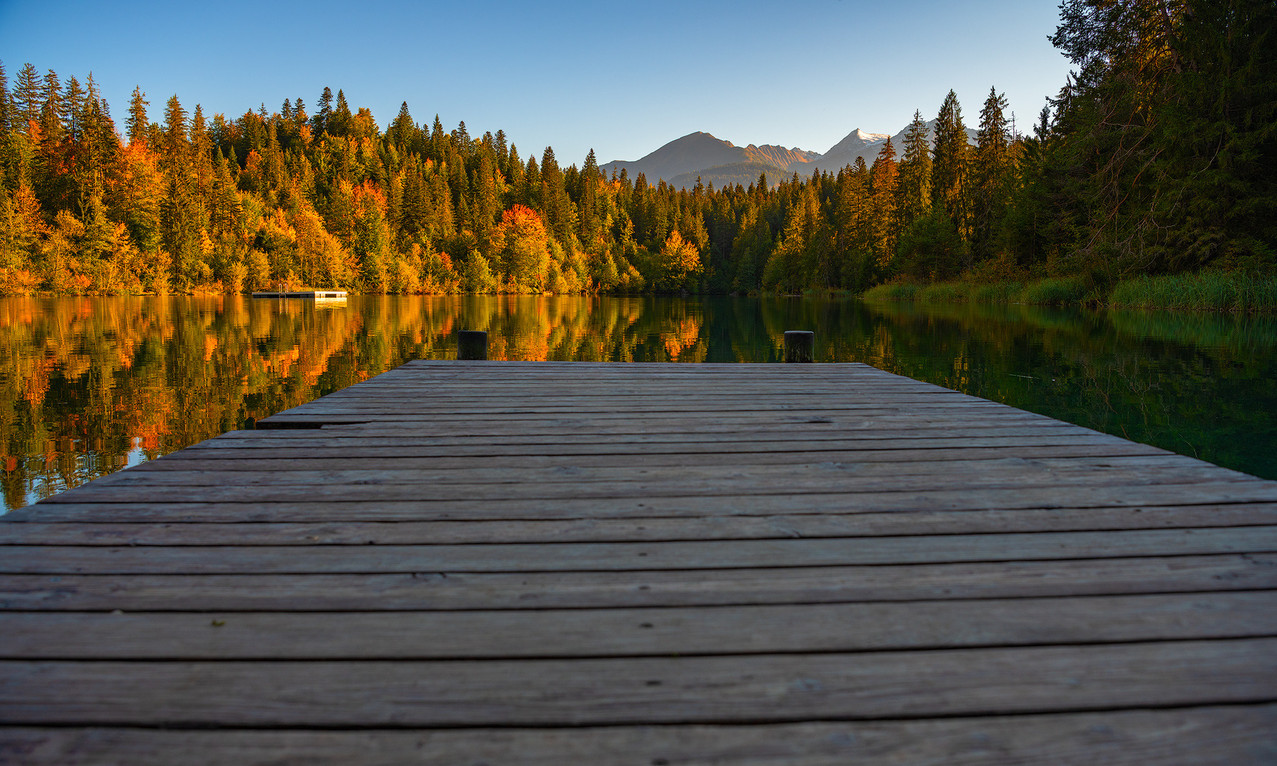 #Perspektive - Steg zum See