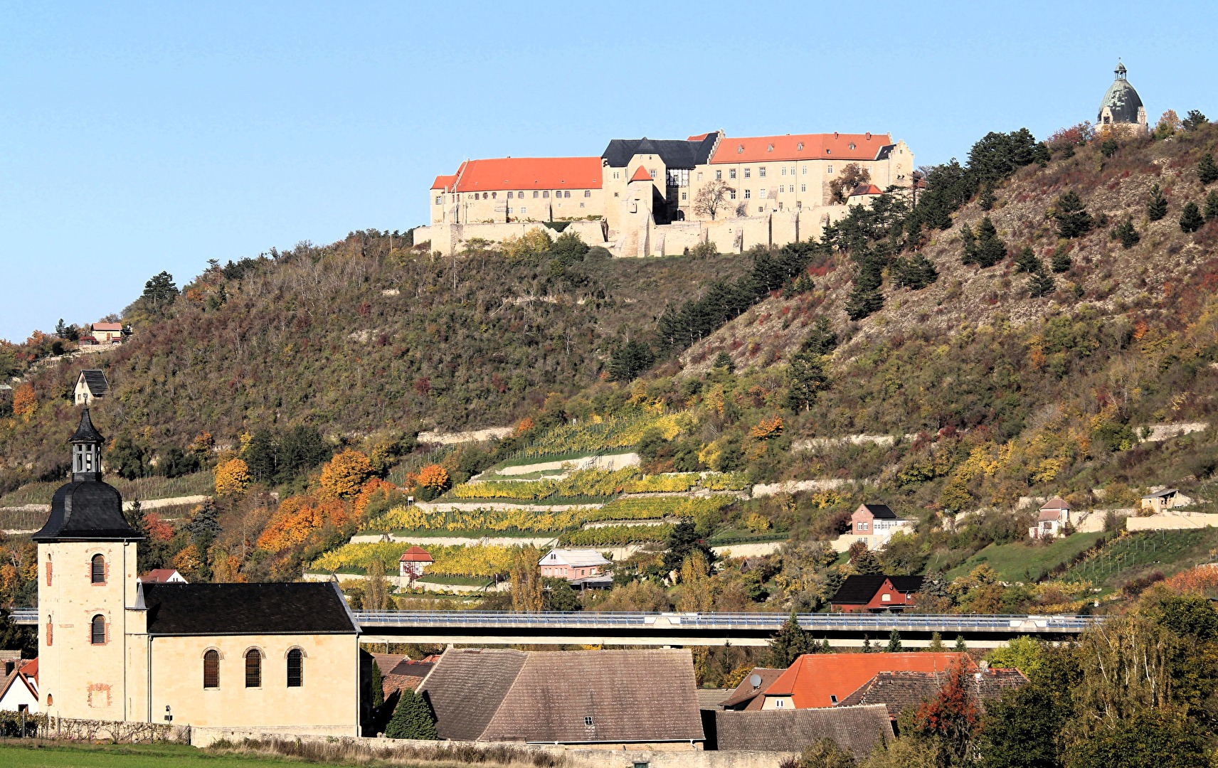 Neben der Bundesstraße