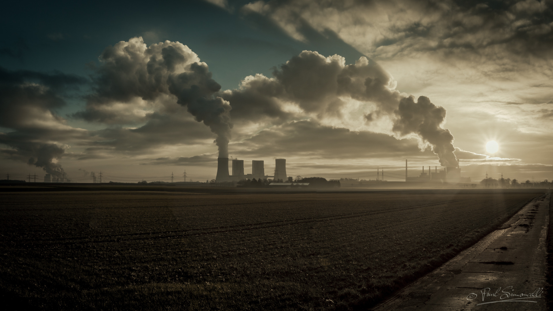 Kraftwerk bei Köln