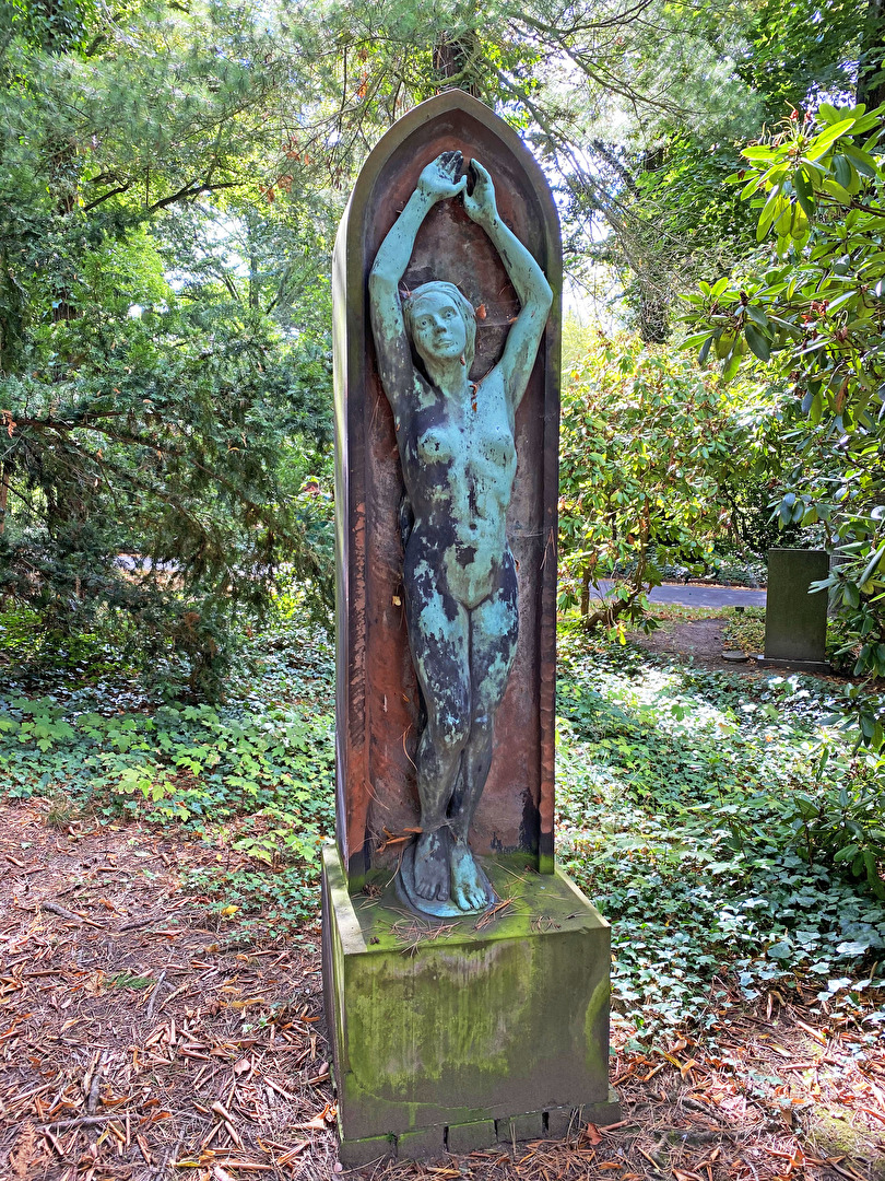 gesehen auf dem Südfriedhof Leipzig