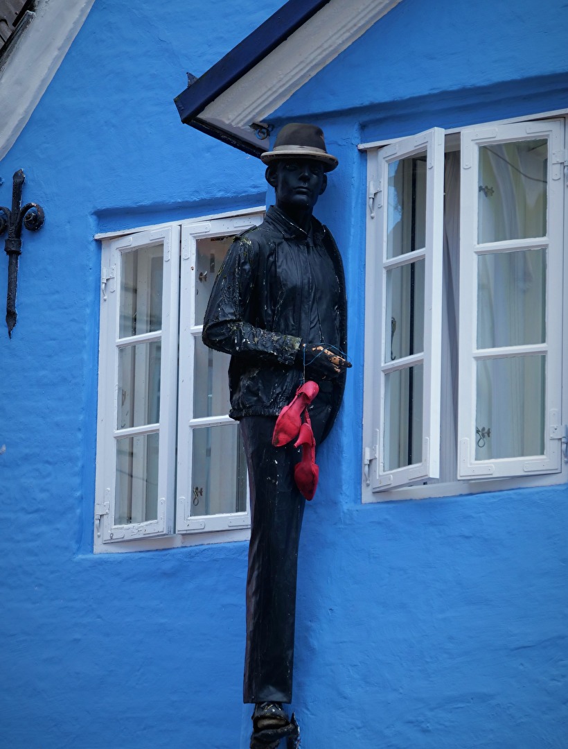 Flensburg die Srtaße der Schuhe.