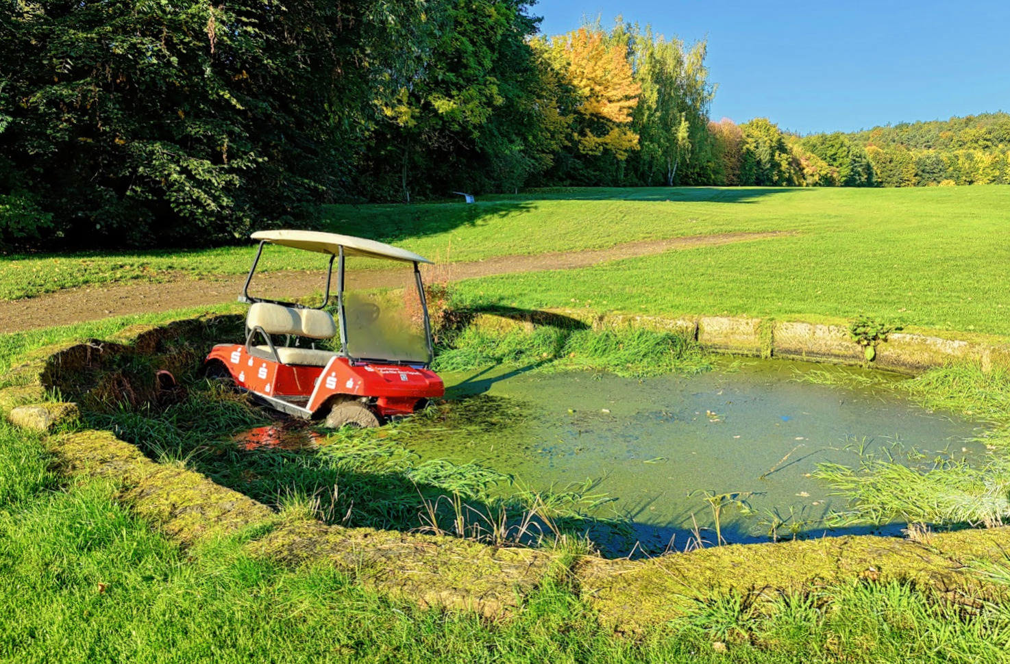 da hatte gestern einer die Kurve nicht hinbekommen.
