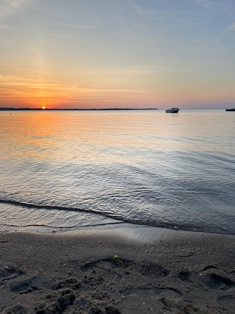 Sunset an der polnischen Ostsee 🫶🏼