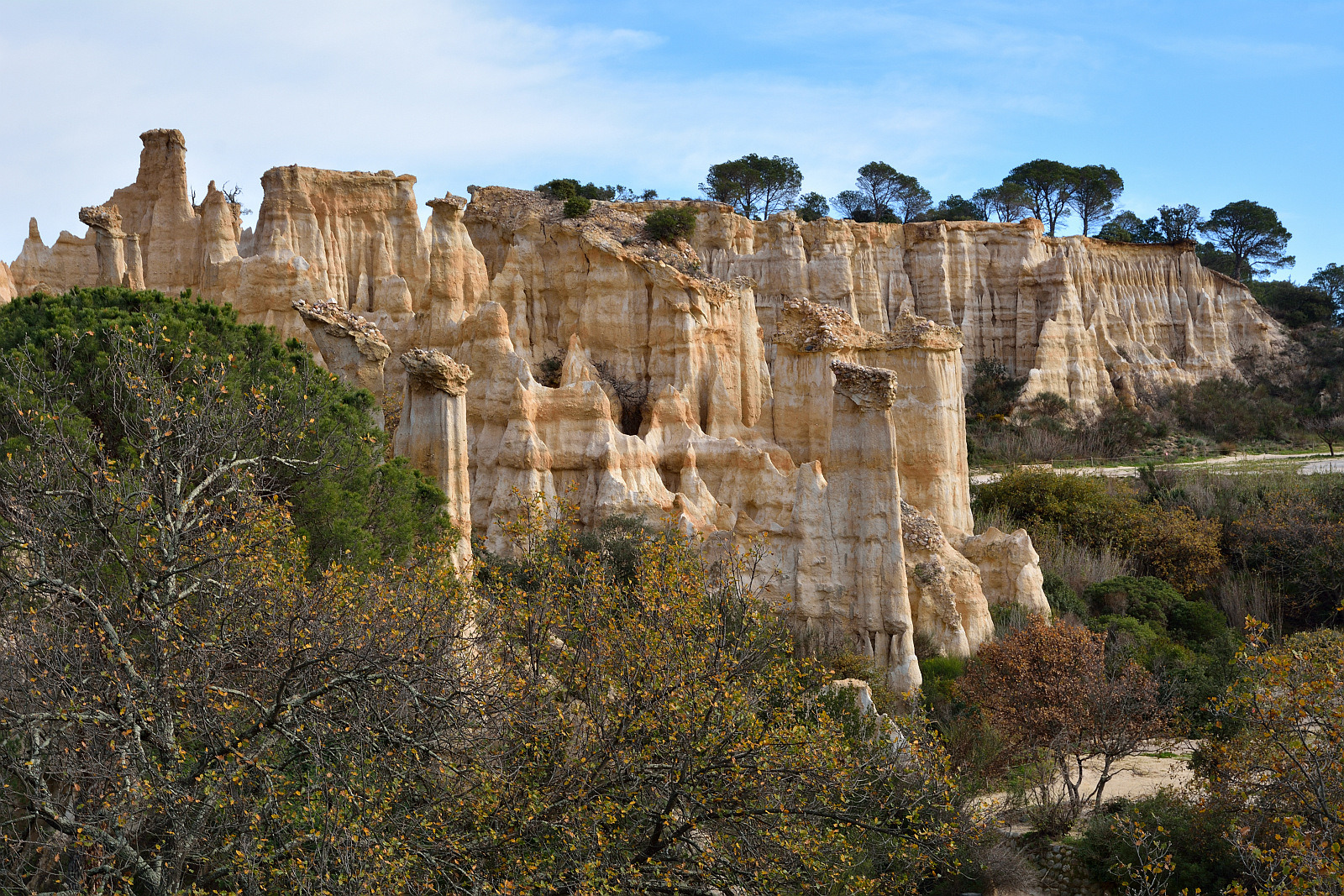 Les Orgues - etwas näher
