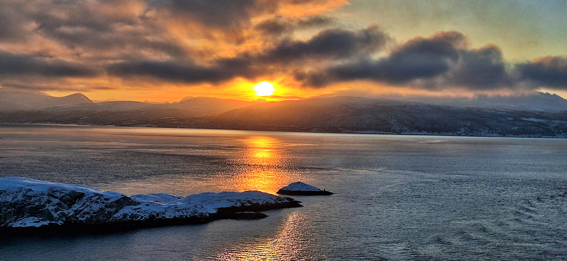Winterliches Norwegen