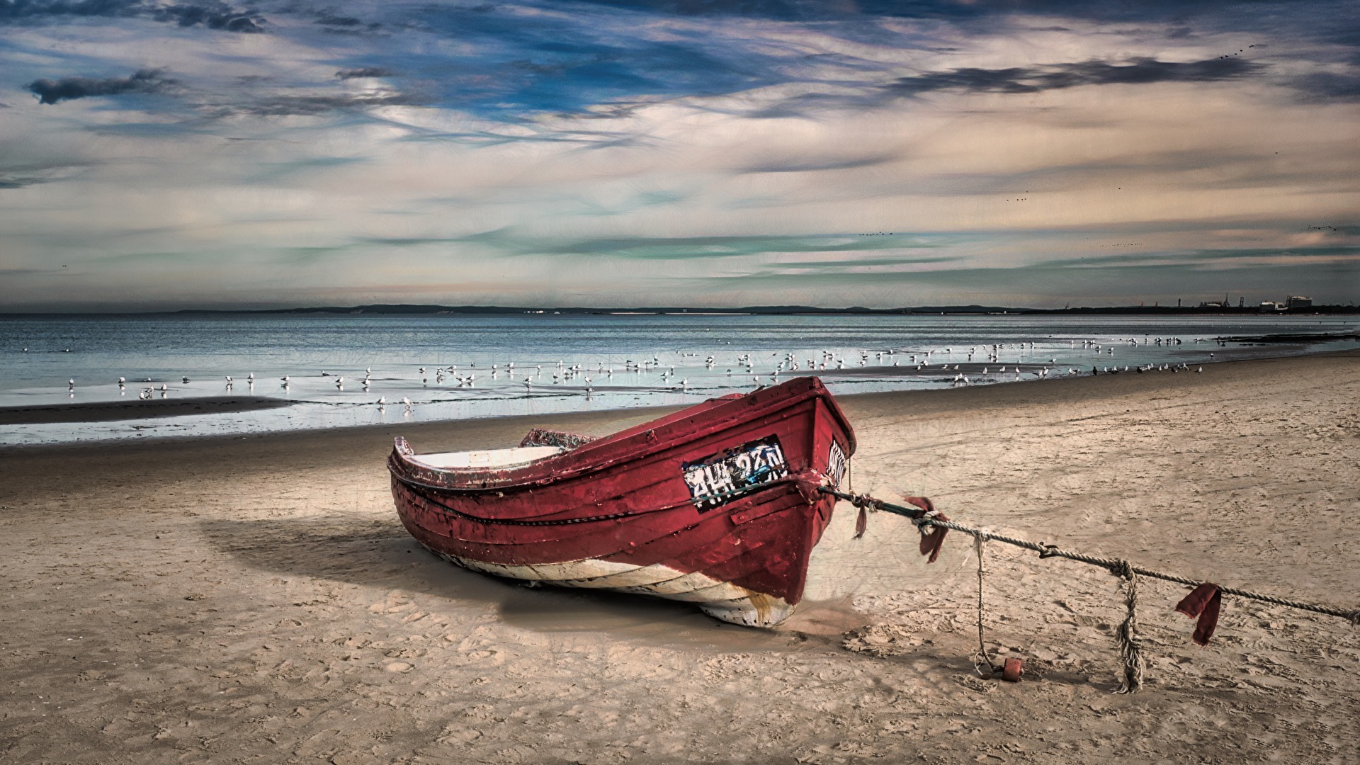 Am Strand von Ahlbeck