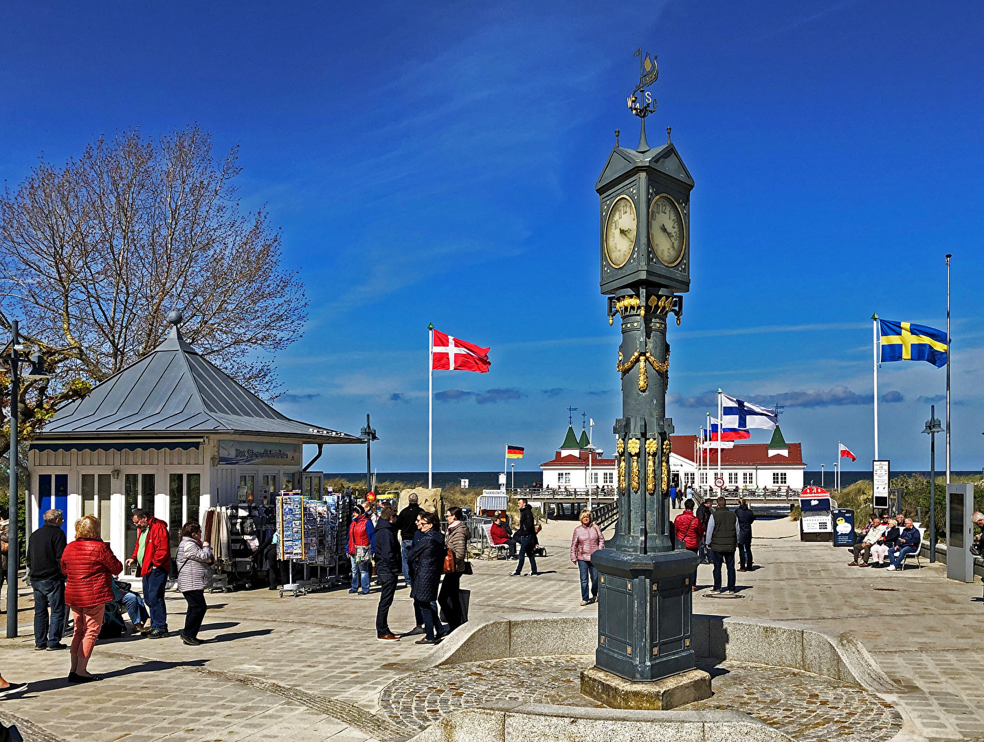 „historische Uhr“ von Ahlbeck