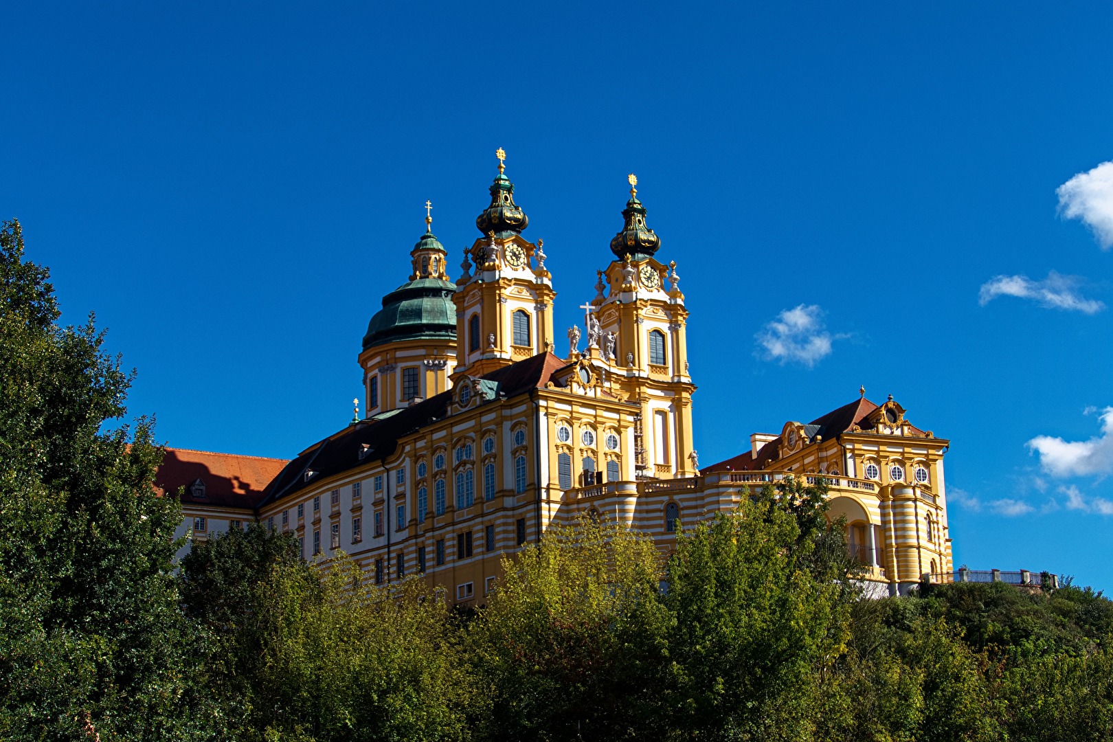 Blick zum Stift Melk 1