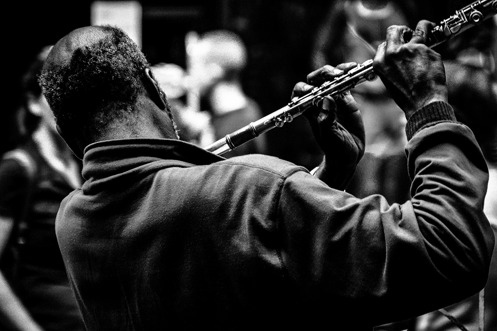 Der Querflötenspieler