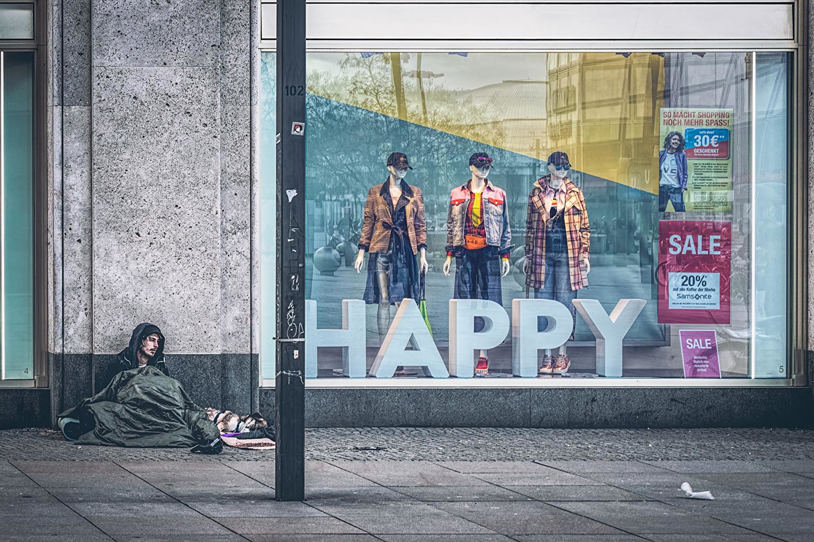 In den Straßen von Berlin