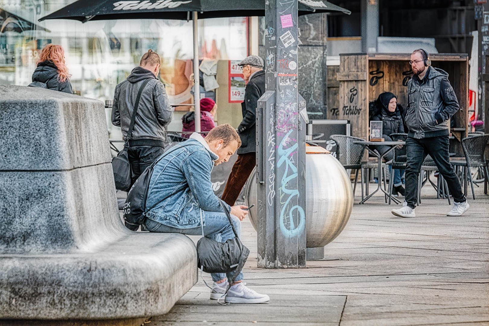 In den Straßen von Berlin