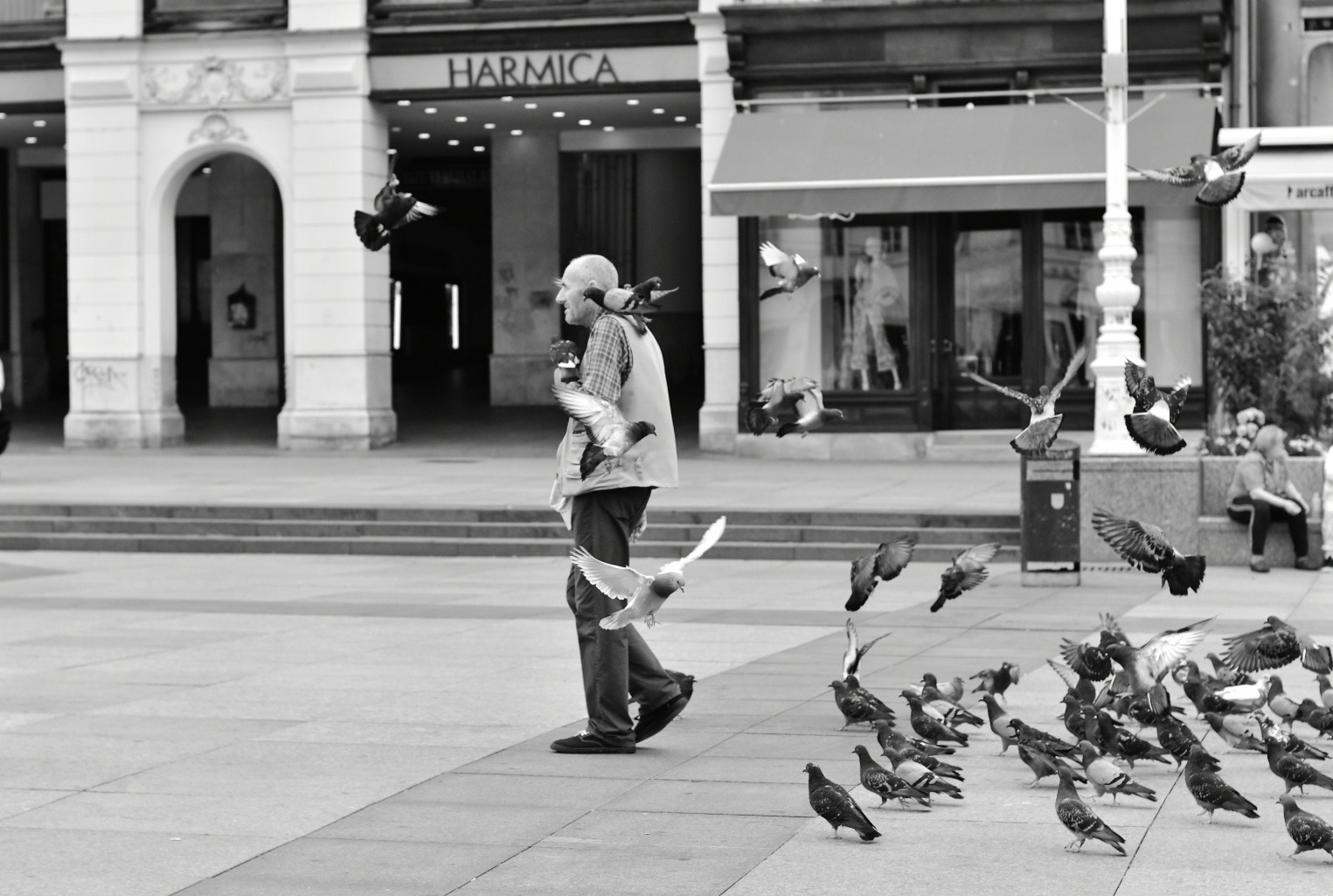 Streetfotografie in Zagreb.