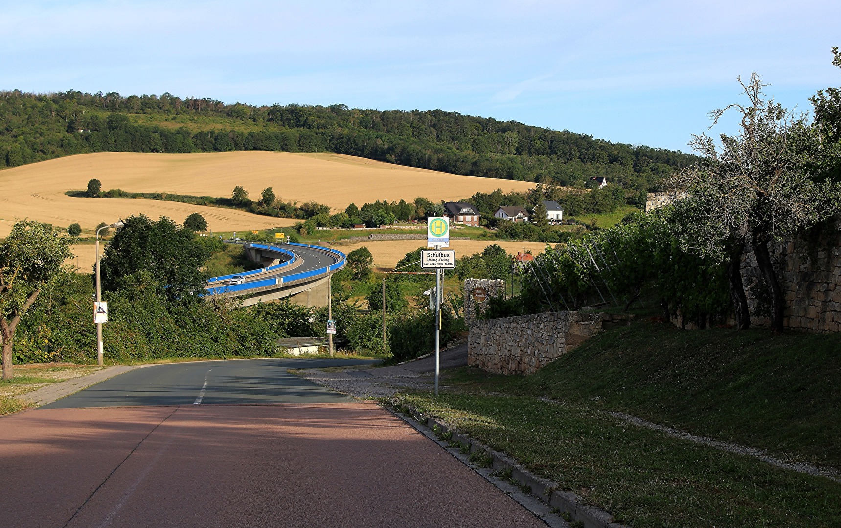 Brücke über das Unstruttal