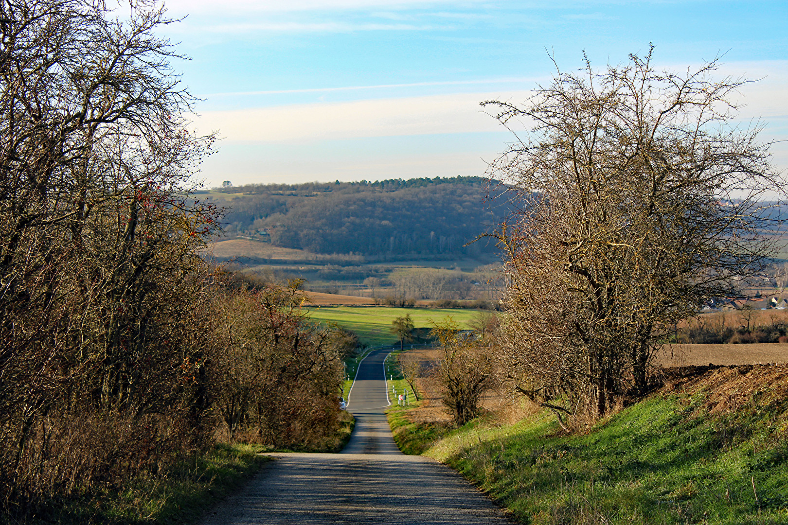 Landstraße nach Weischütz
