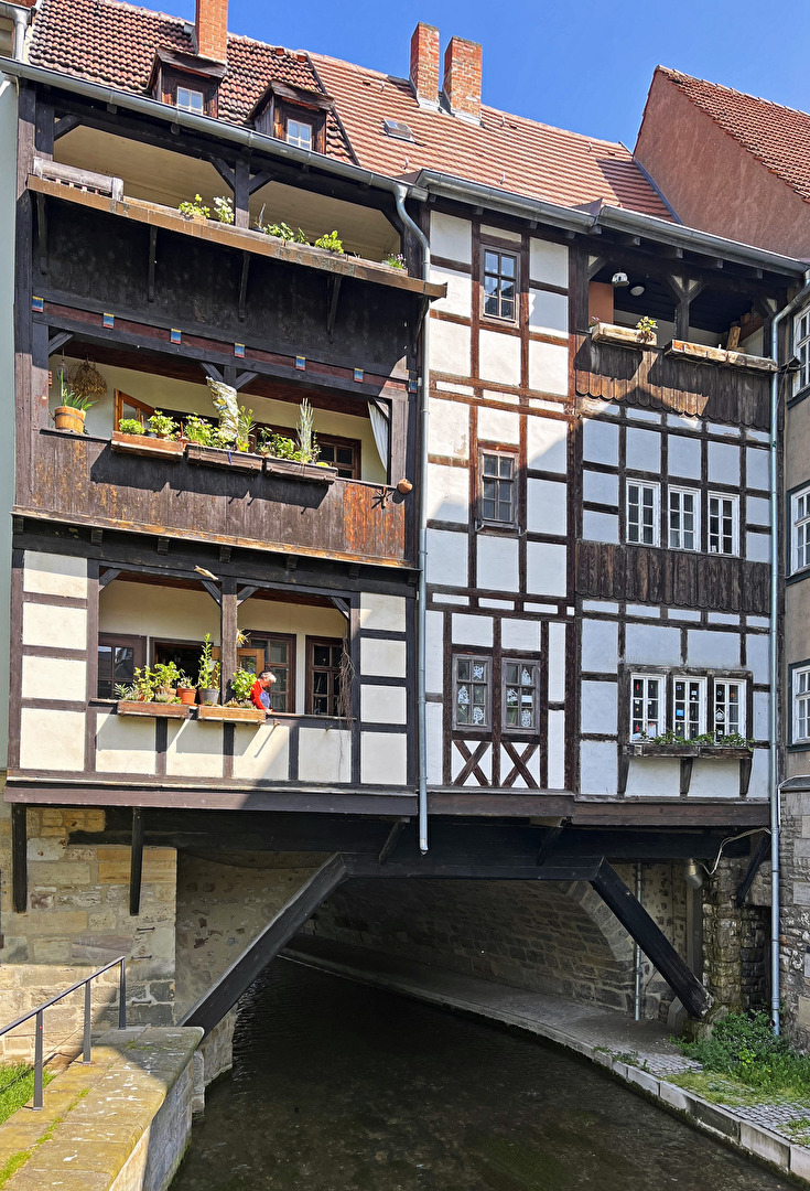 Brücken / Erfurt-Altstadt-Rathausbrücke