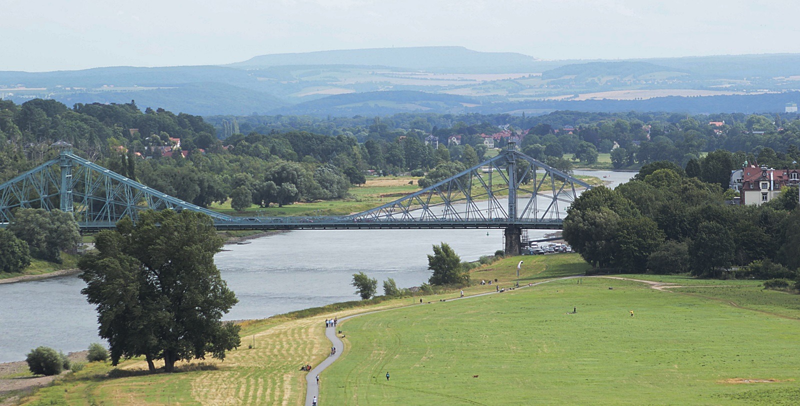 das Blaue Wunder in Dresden
