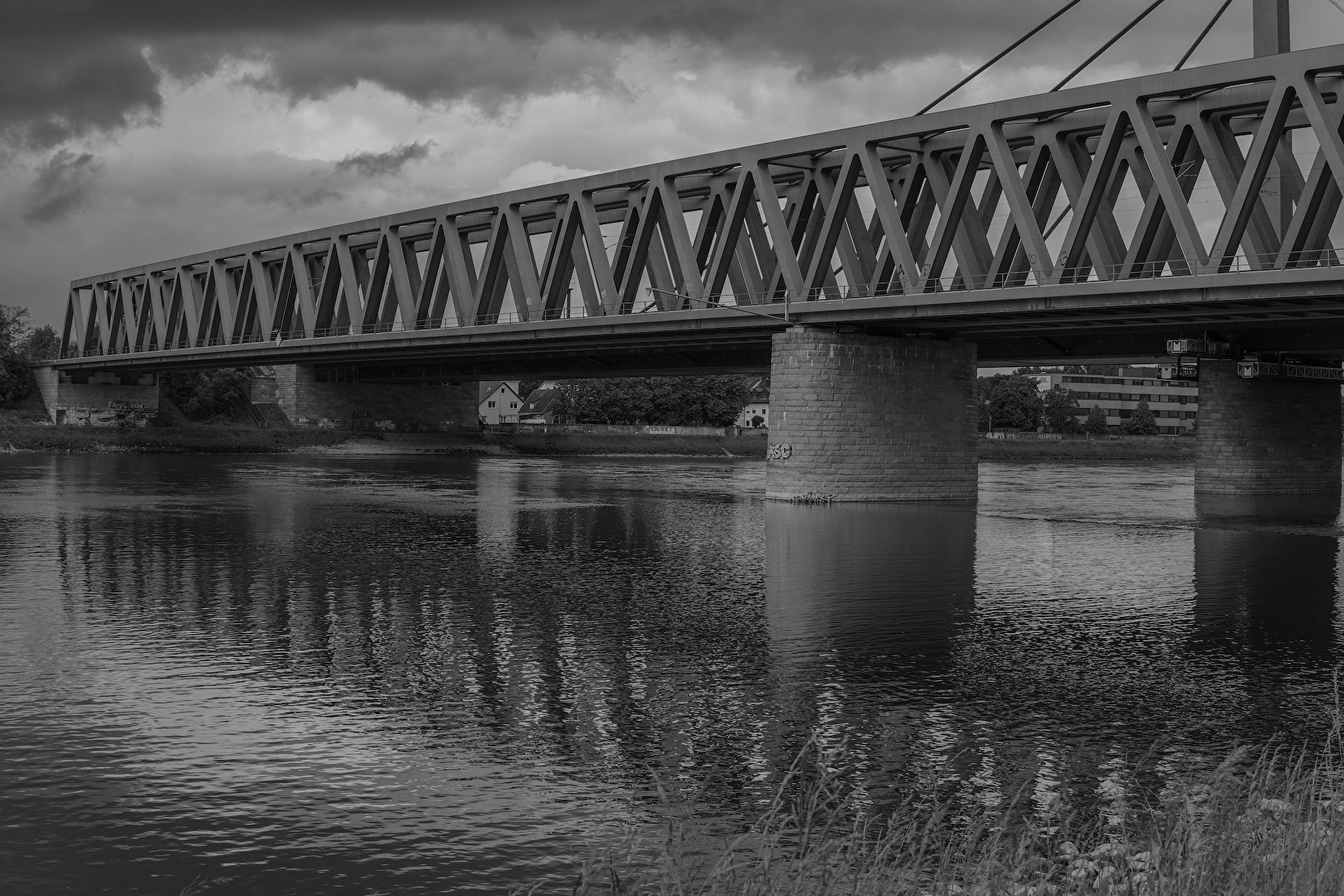 Rheinbrücke bei Karlsruhe