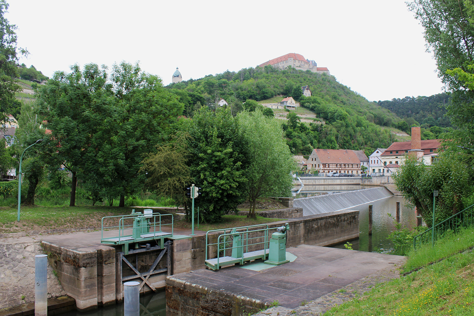 Schleuse Freyburg