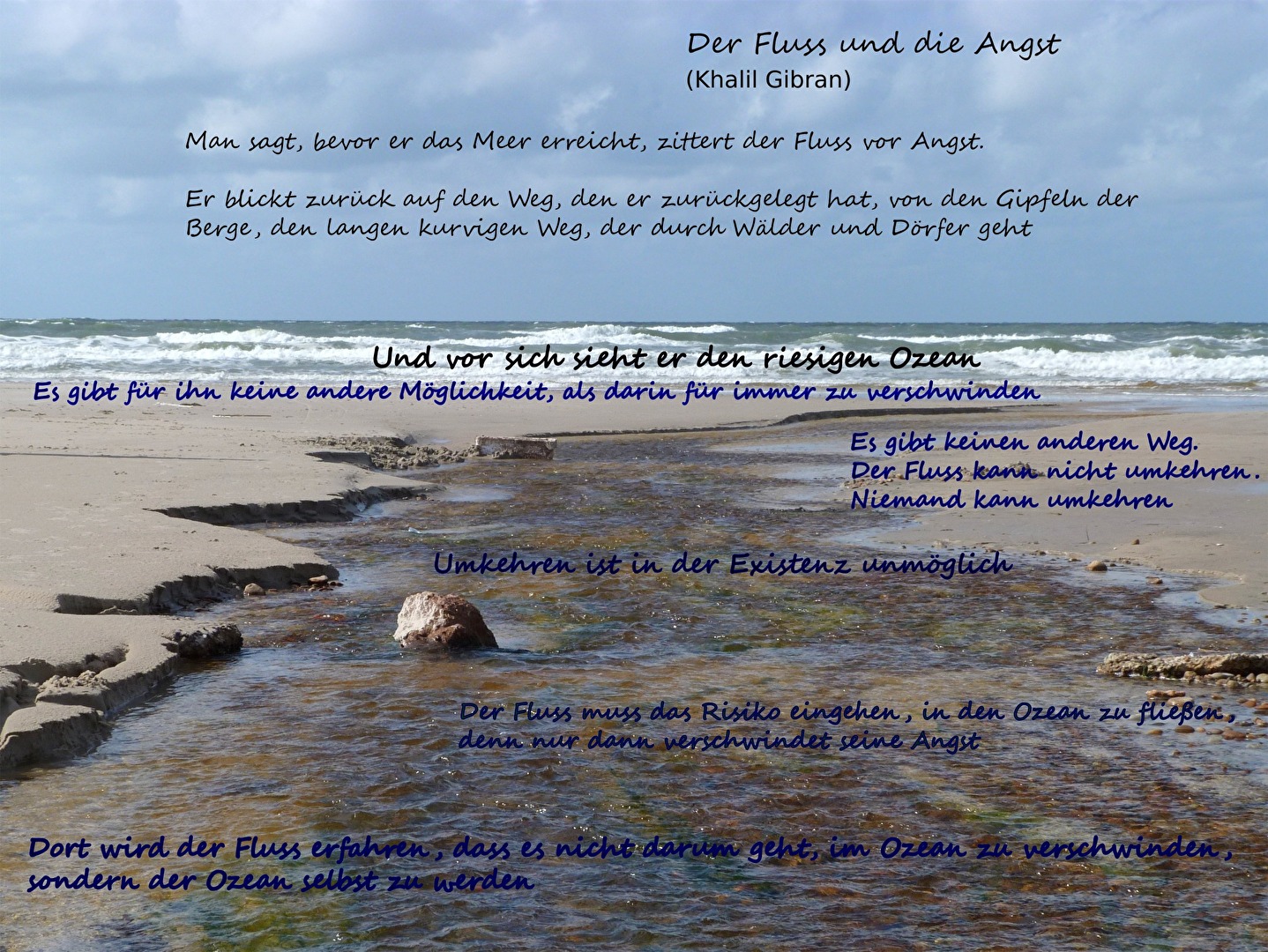 Der Fluss und die Angst