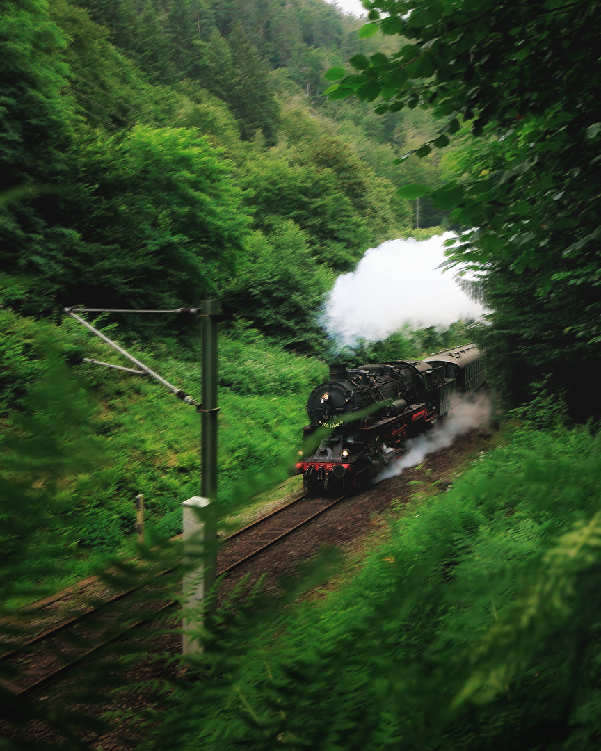 Historische Dampflok