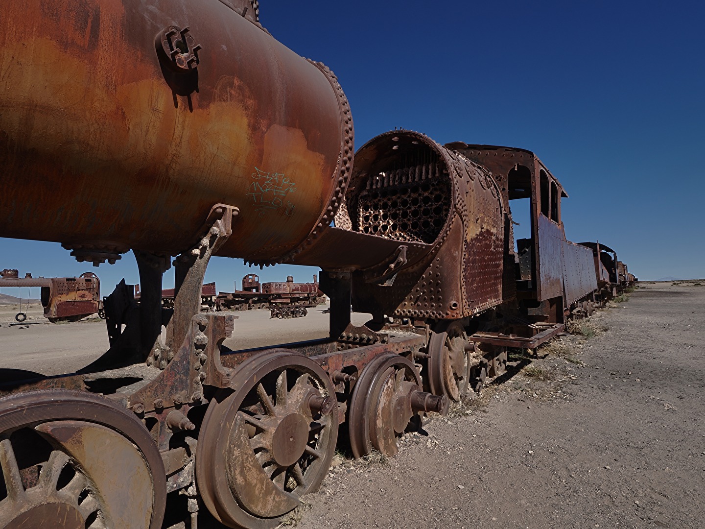 Eisenbahn - cementerio de trenes