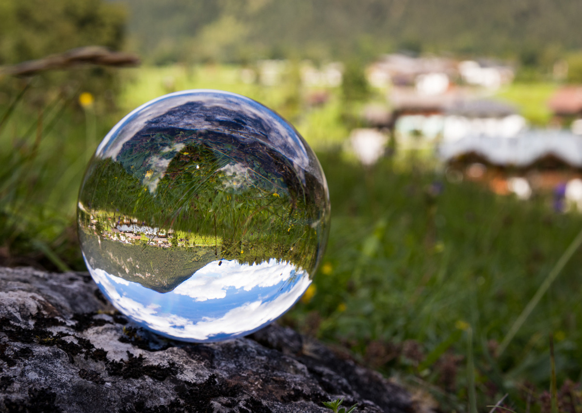 Glaskugel-Fotografie