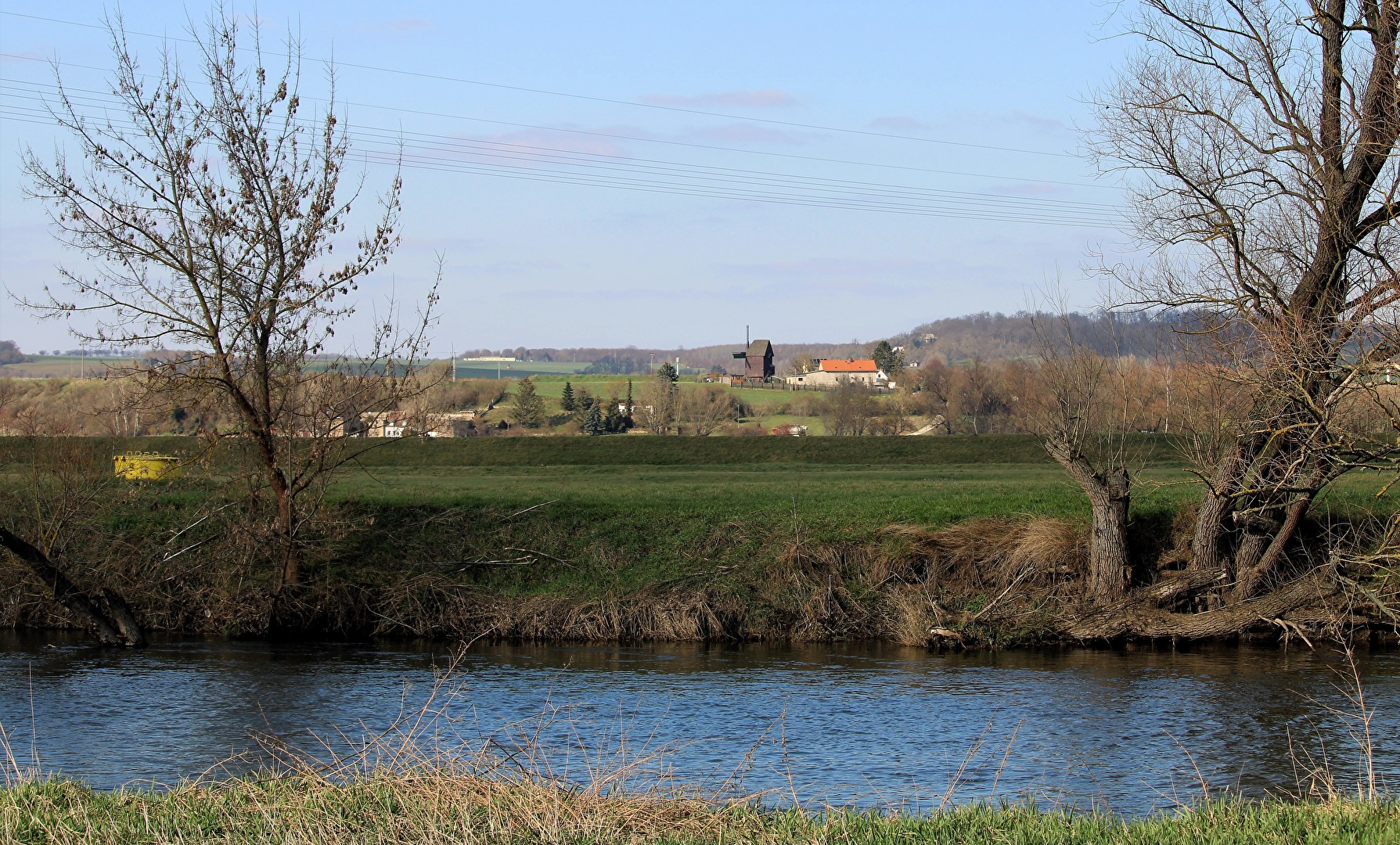 Am Ufer der Saale