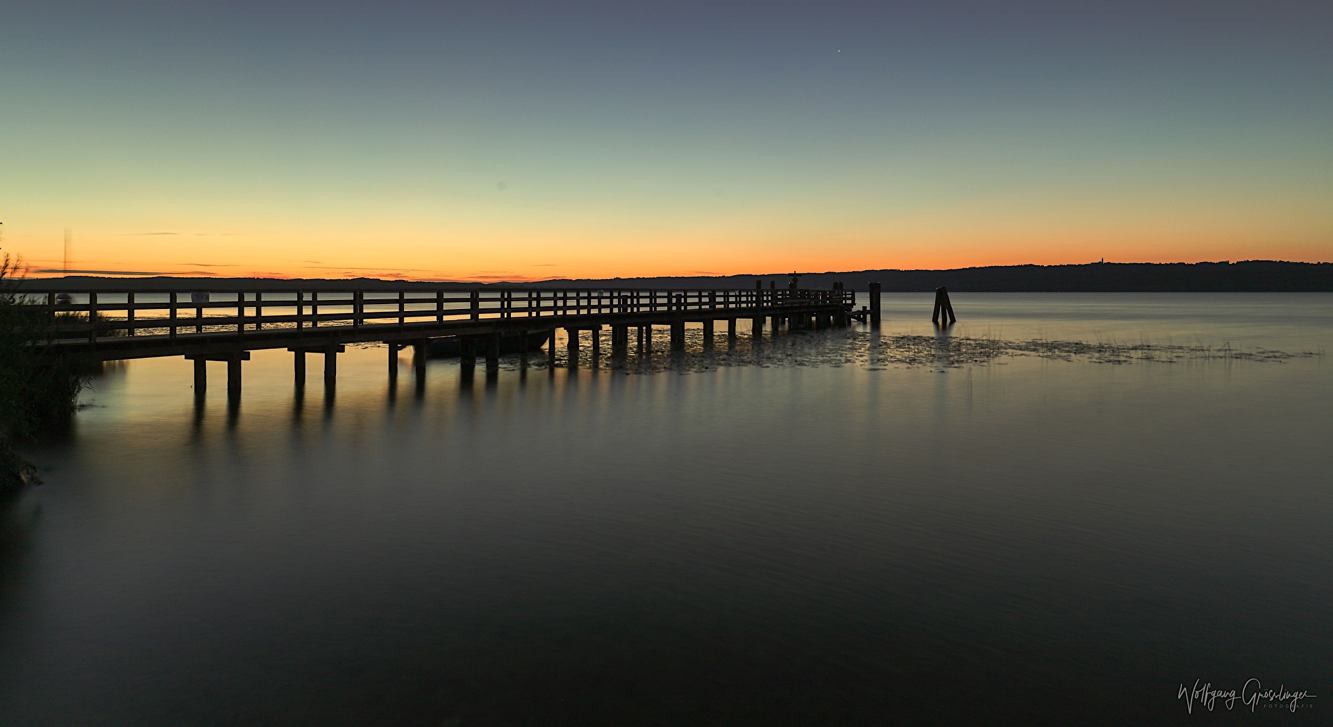 Morgens um 5:00 Uhr am See