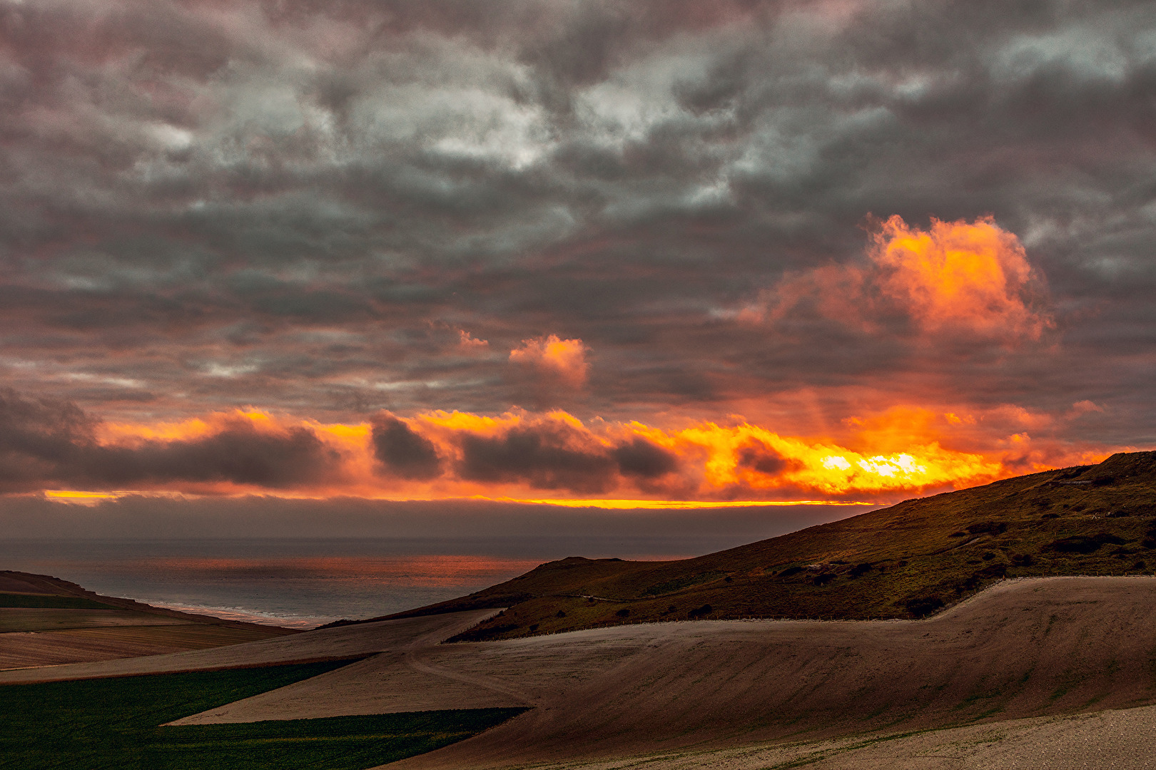Kurz bevor es dunkel wurde