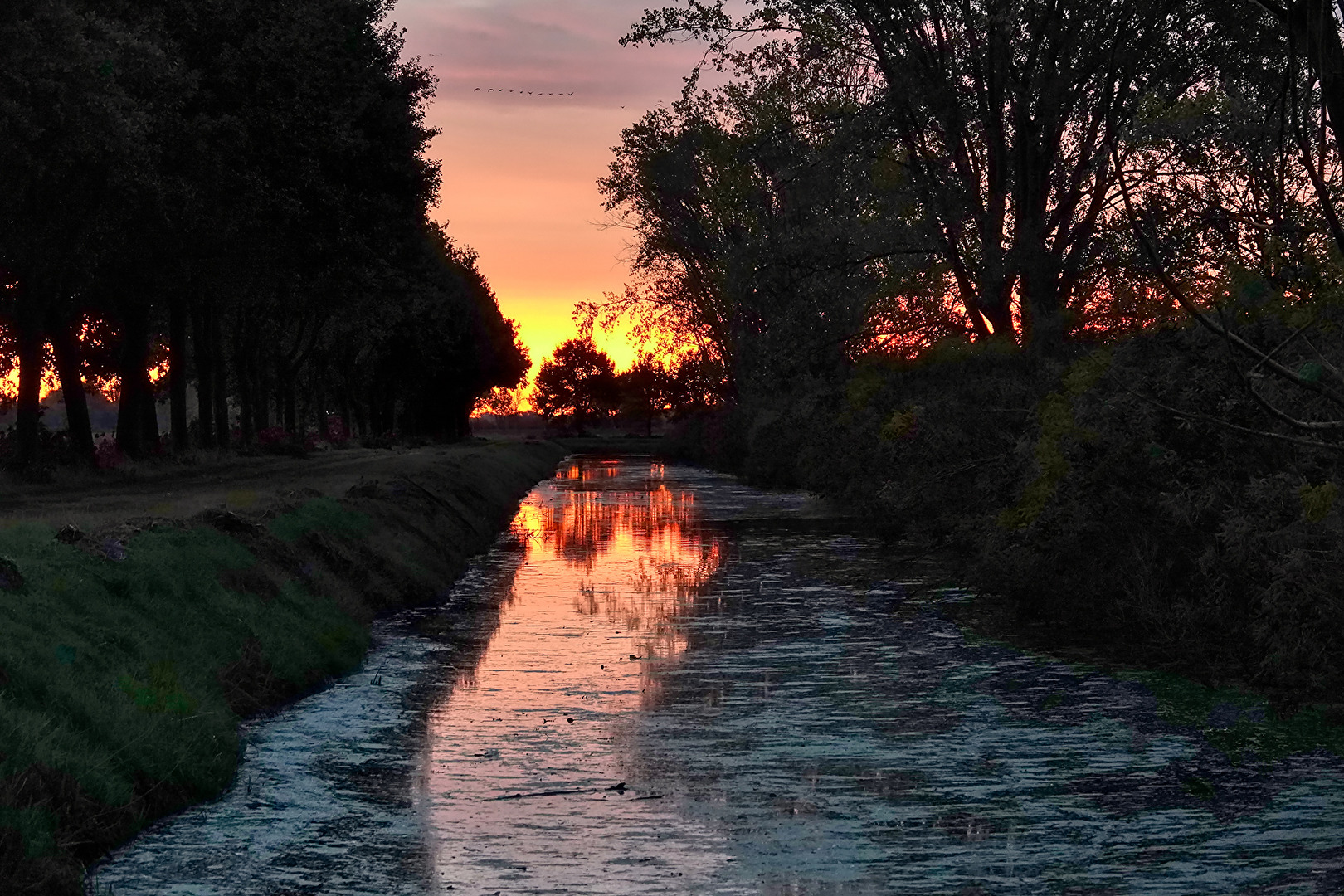 Sonnenaufgang im Havelland