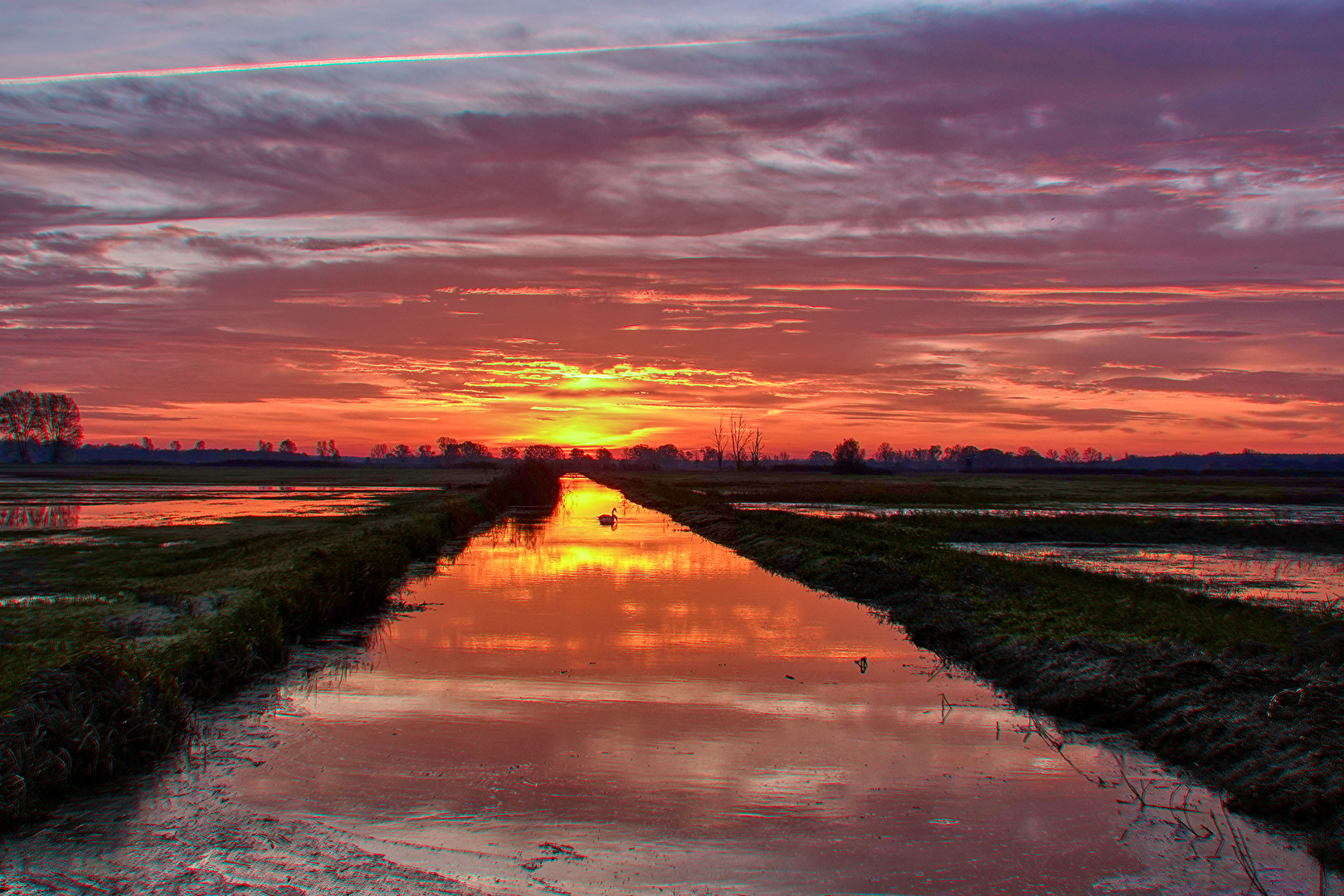 Sonnenaufgang im Havelland V