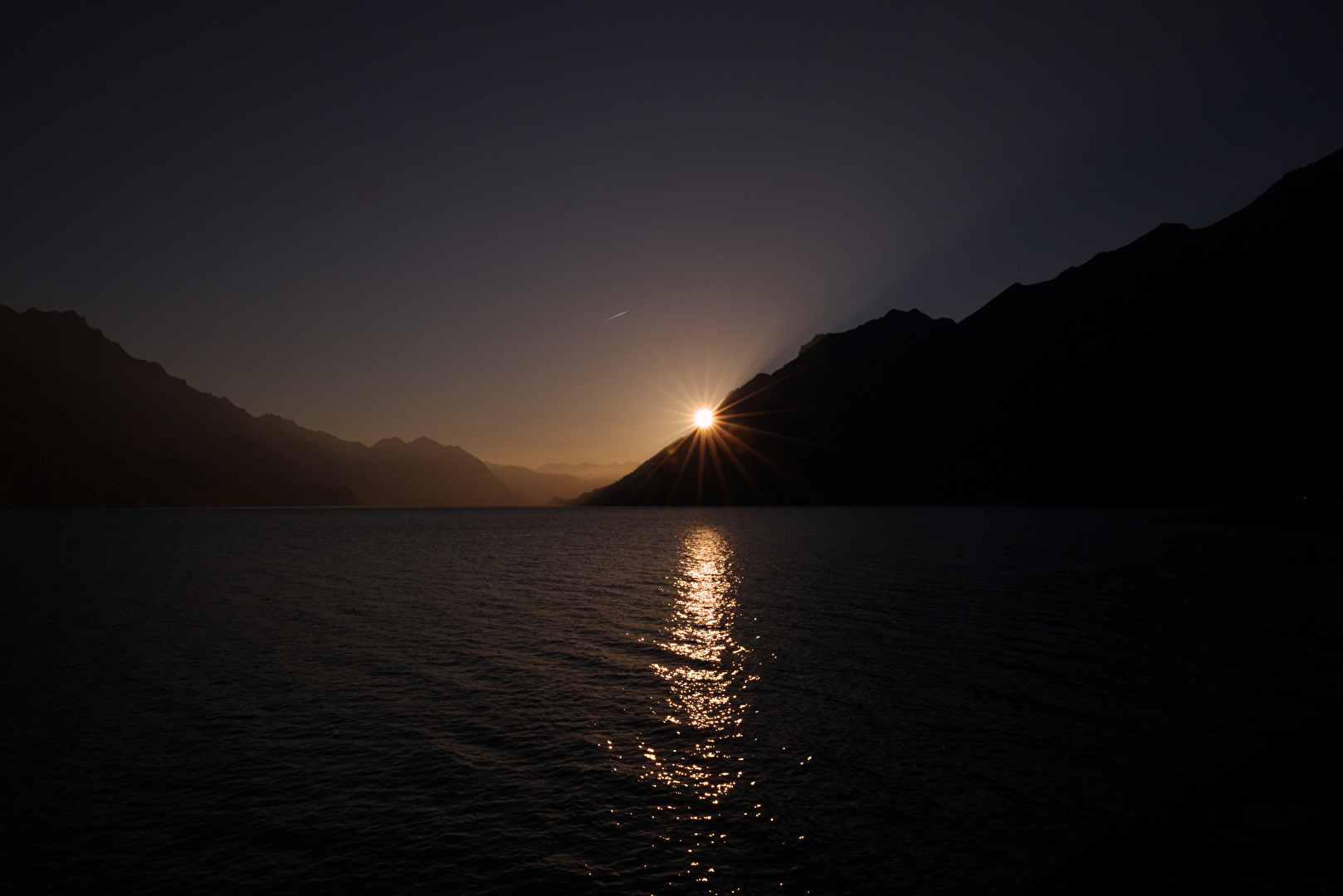 Sonnenuntergang Brienzersee