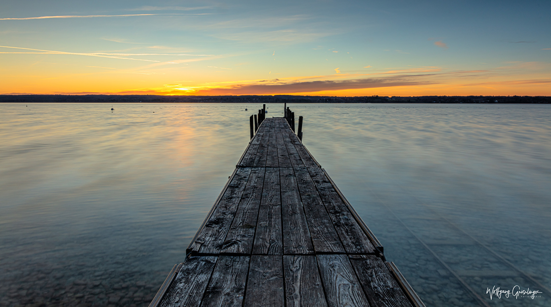 Sonnenuntergang am See