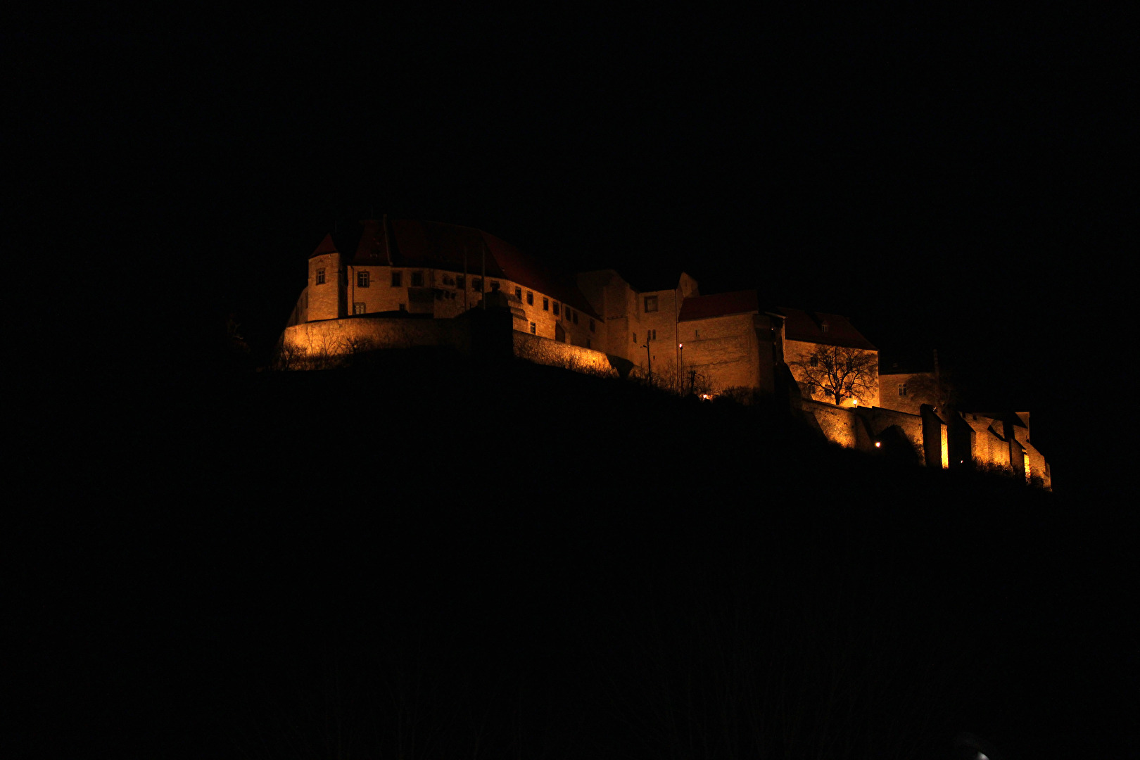 Ein Blickfang in der Nacht