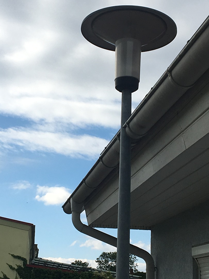 Laterne liebt Rinne…