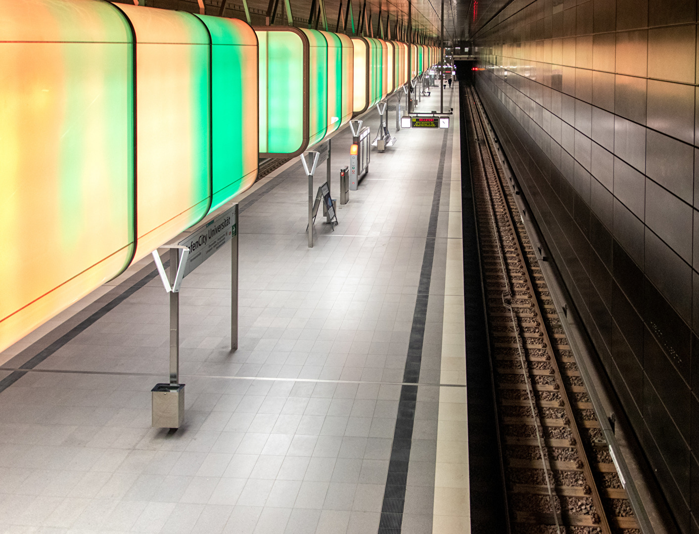 Hamburg U-Bahnhof HafenCity Universität