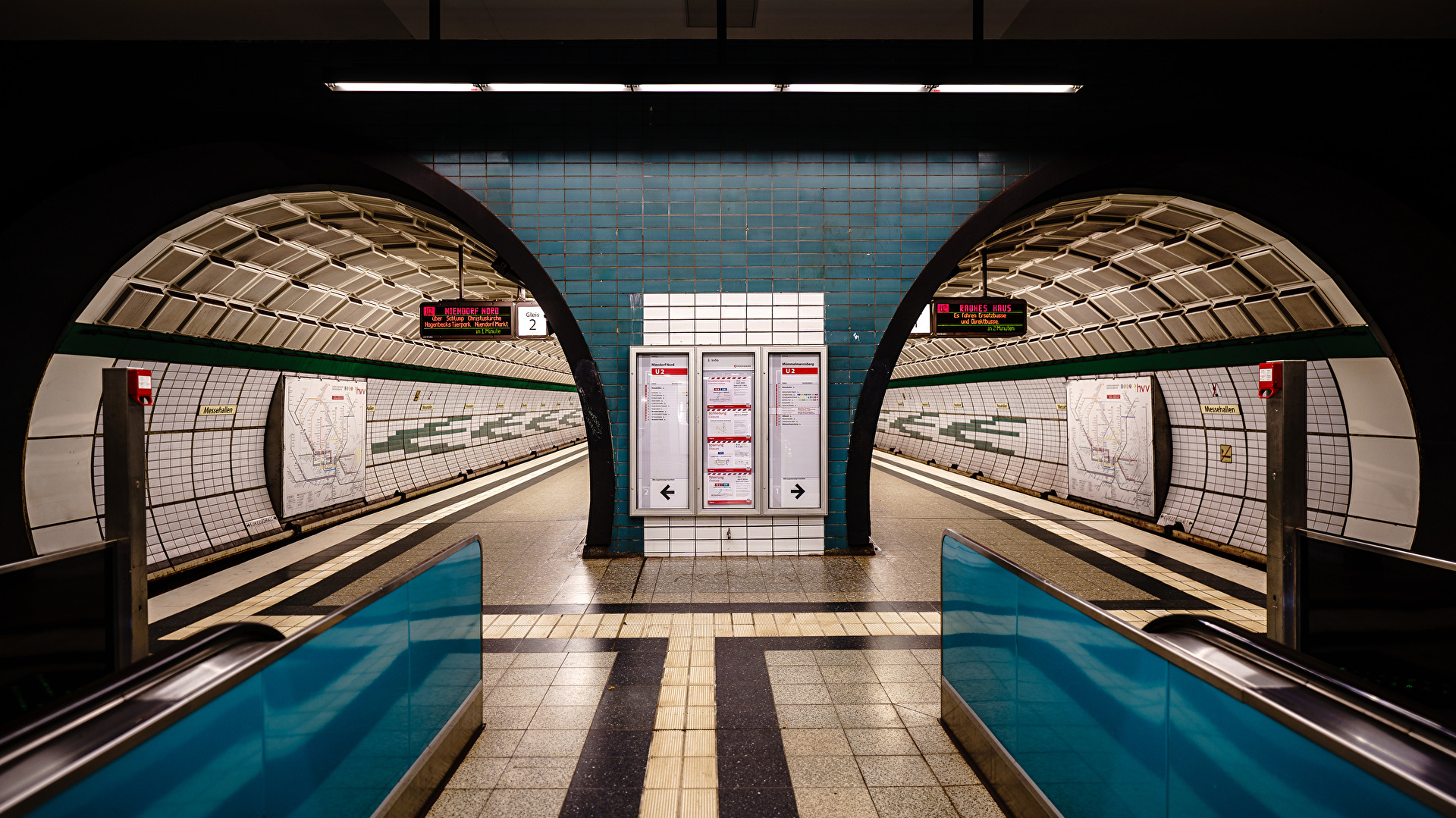 U-Bahn Station Messehallen, Hamburg