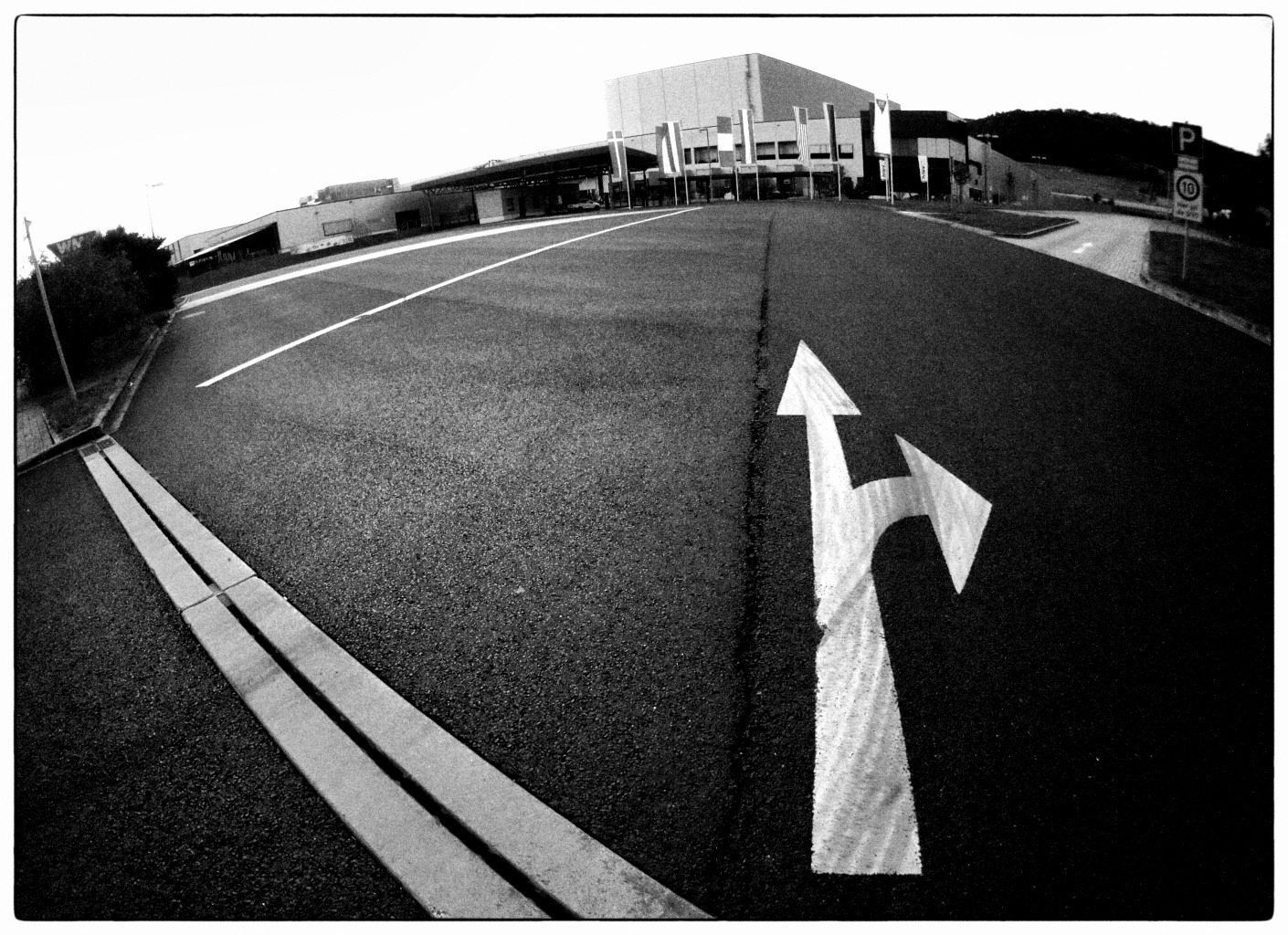 Pfeilgrad gradaus - oder doch rechts?