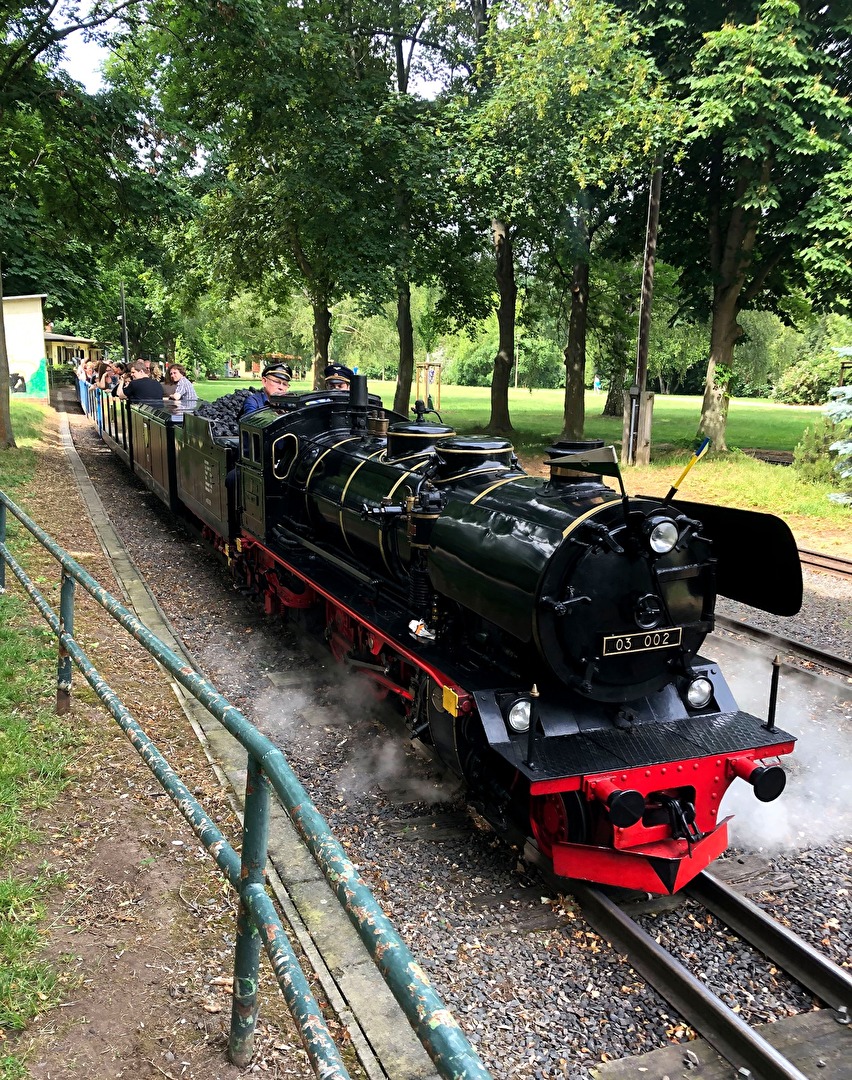 Parkeisenbahn Leipzig, Auensee