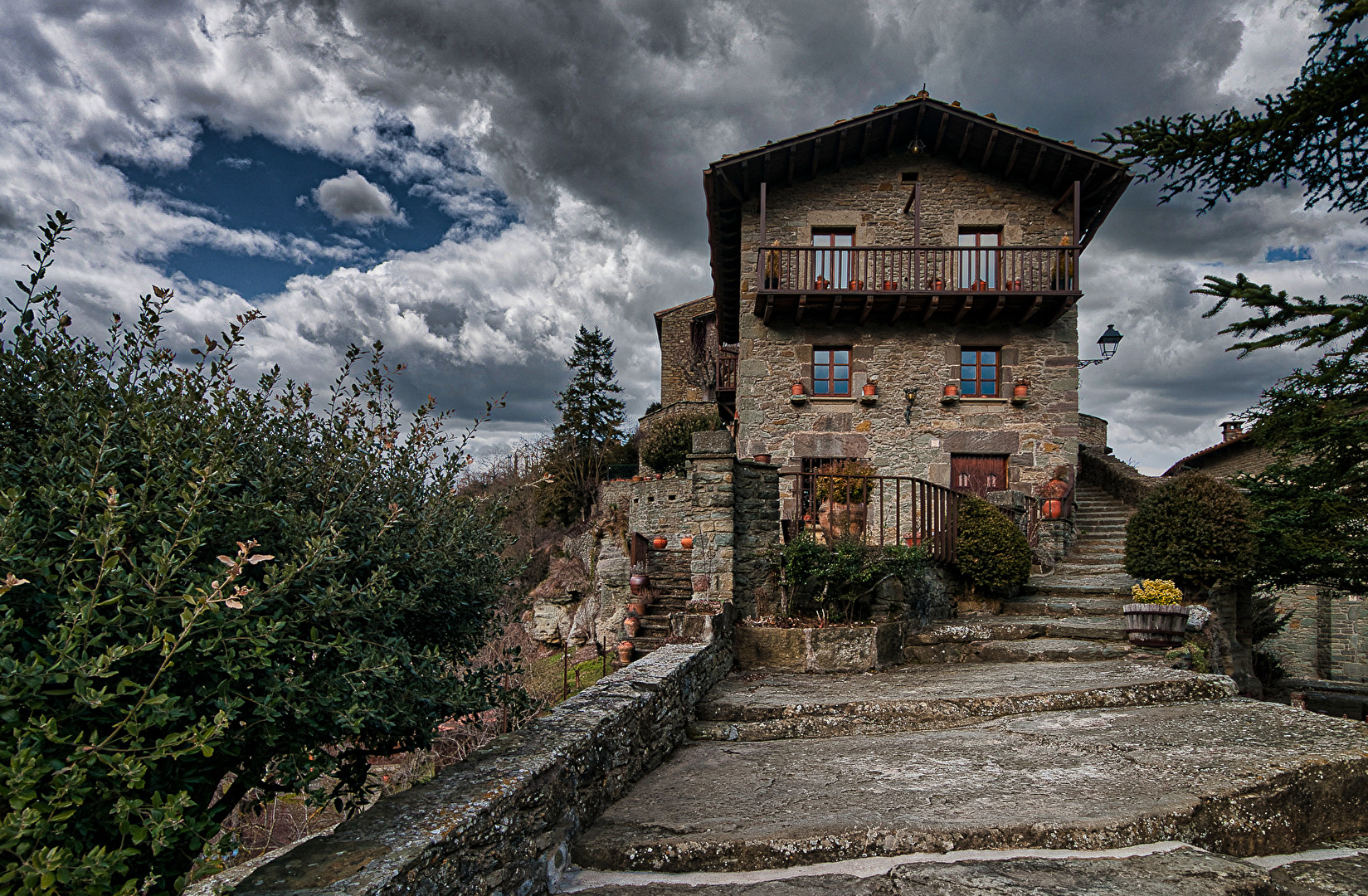 Haus im Gebirge