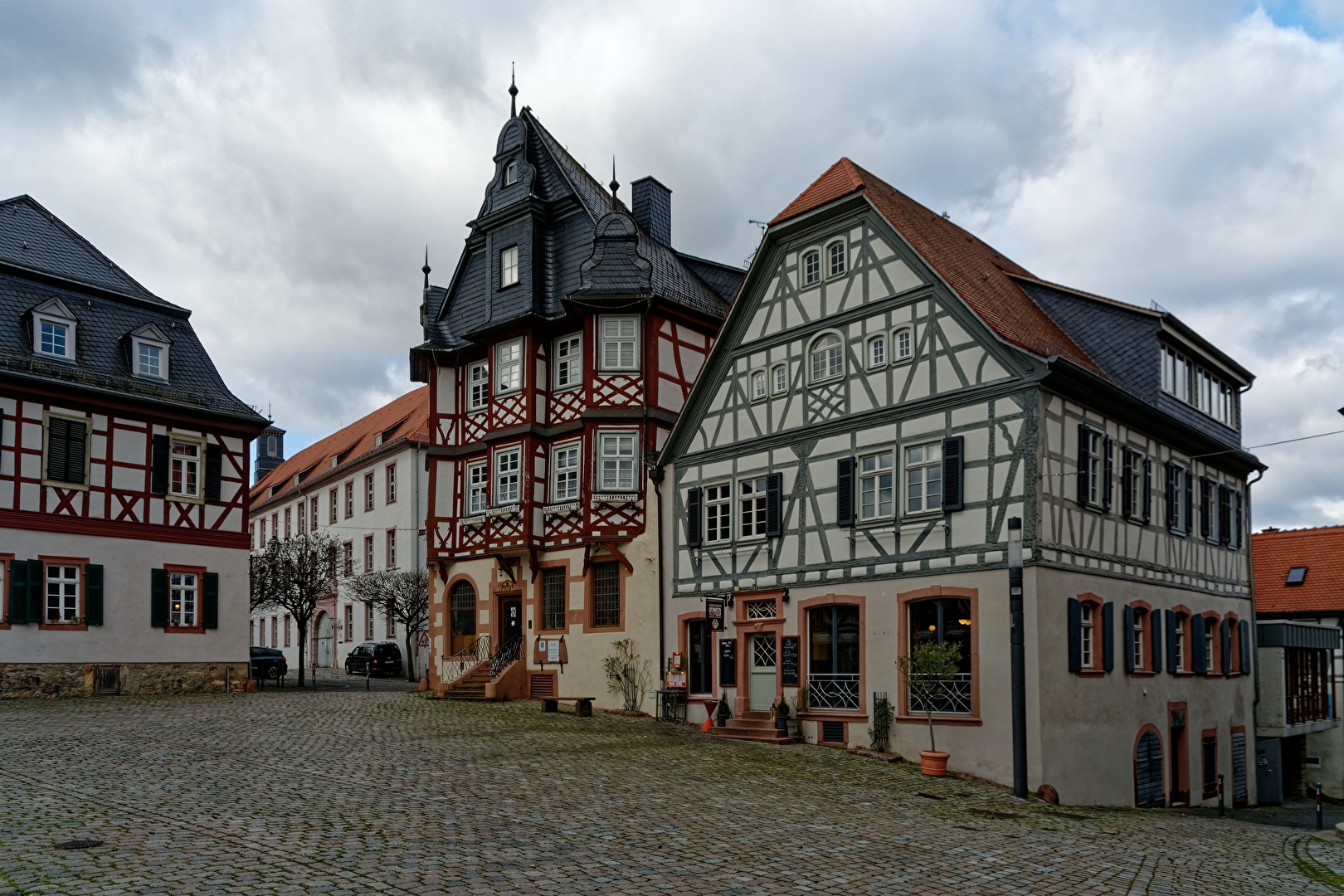 Fachwerkhäuser am Marktplatz