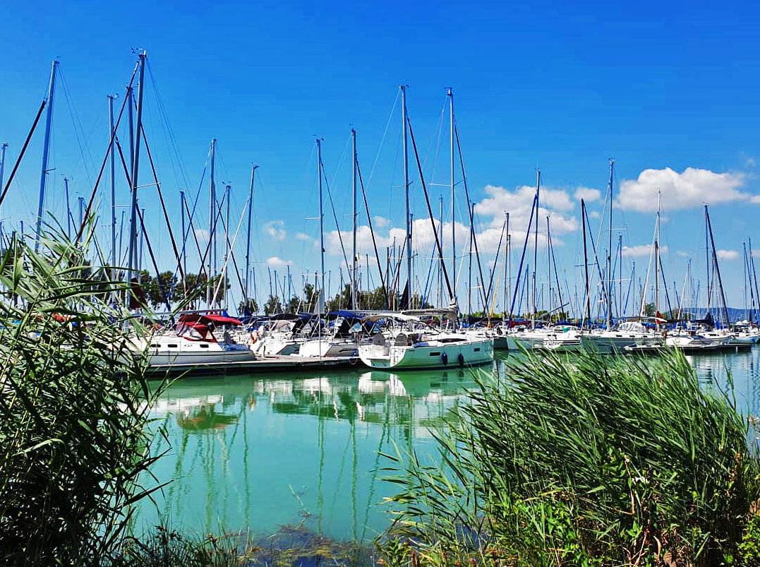 Plattensee Yachthafen in Balatonlelle